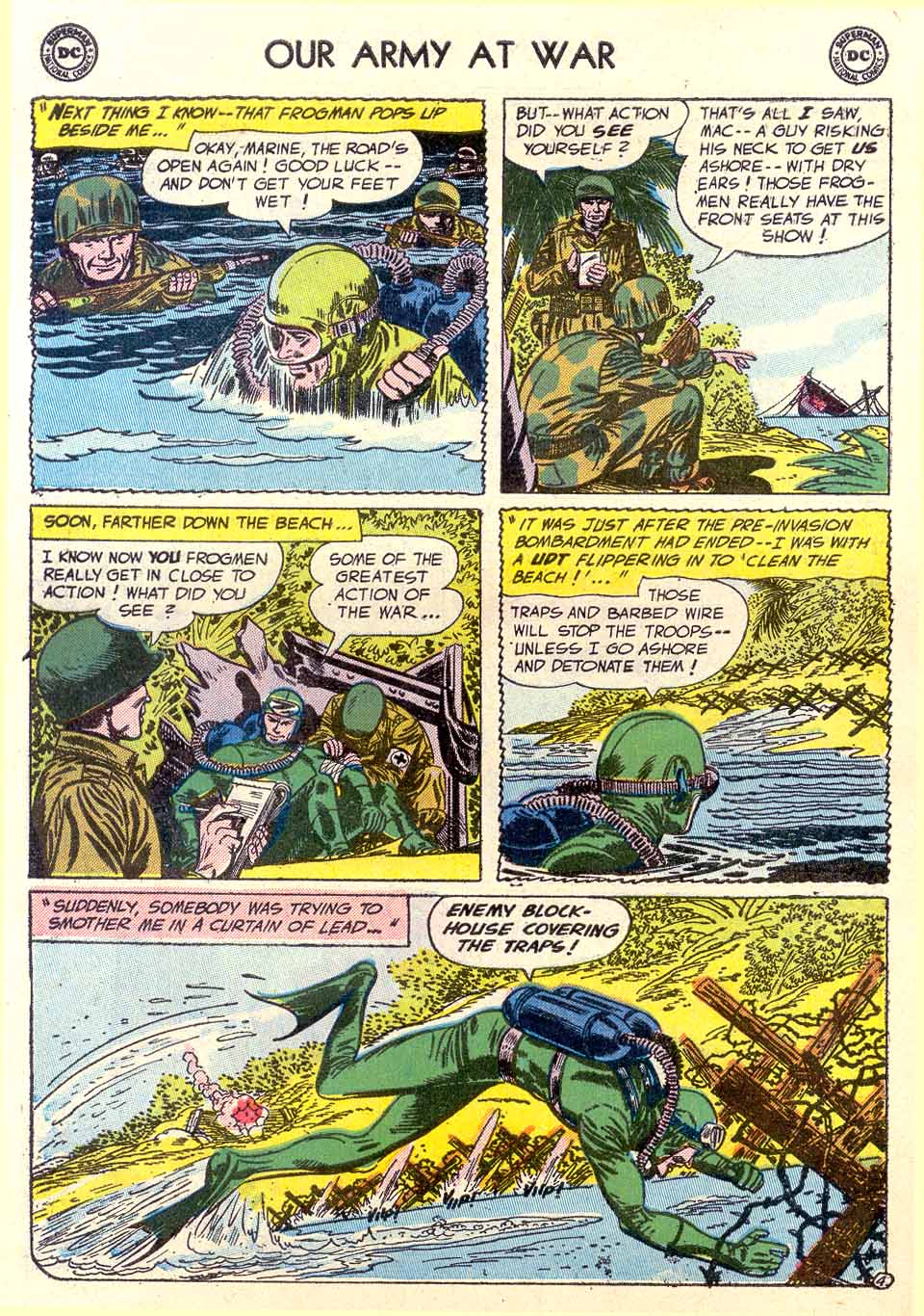Read online Our Army at War (1952) comic -  Issue #48 - 6