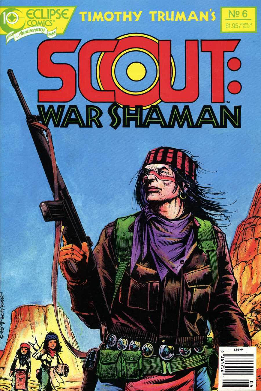 Read online Scout: War Shaman comic -  Issue #6 - 1