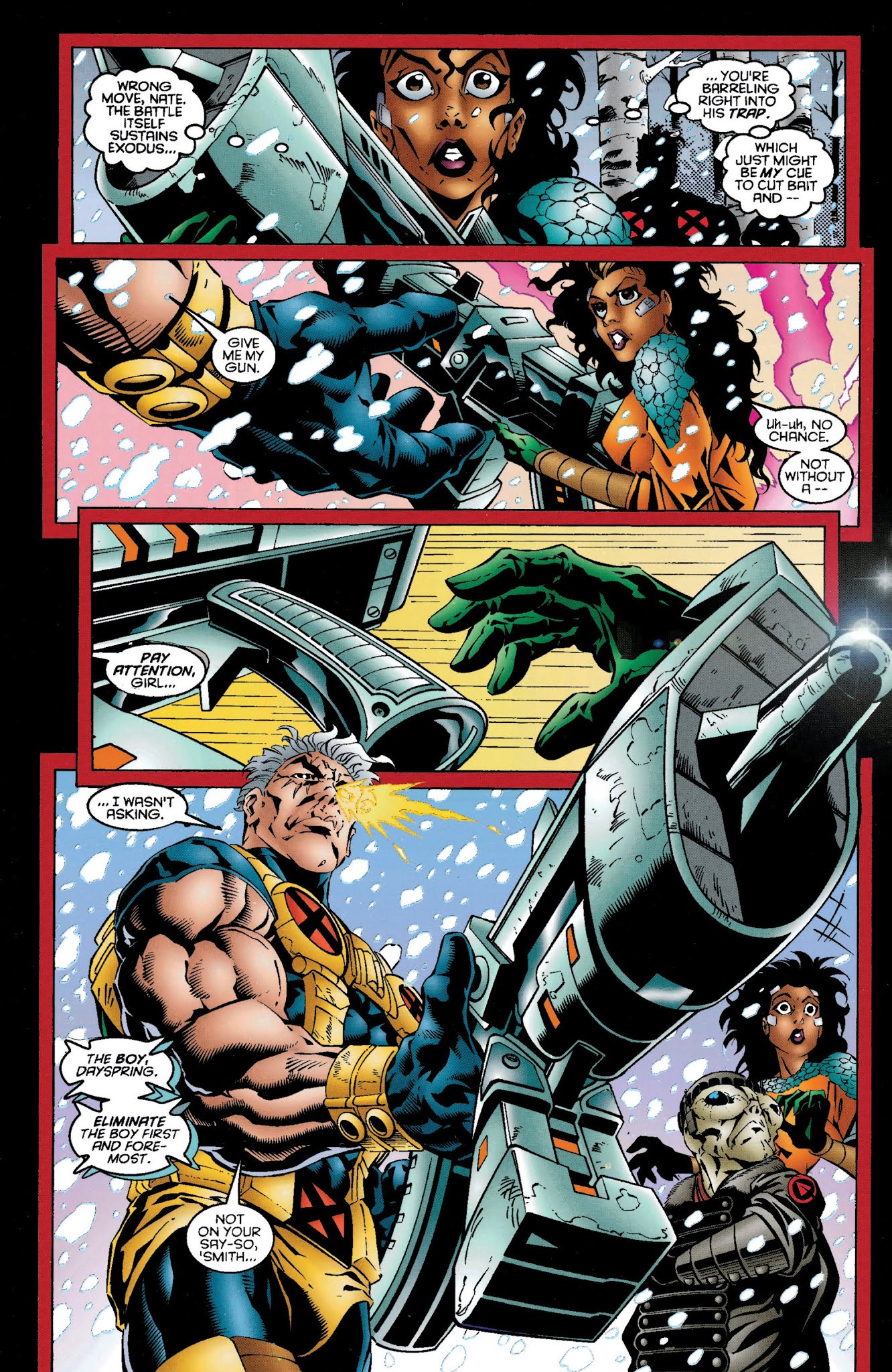 Read online Cable & X-Force: Onslaught Rising comic -  Issue # TPB - 185