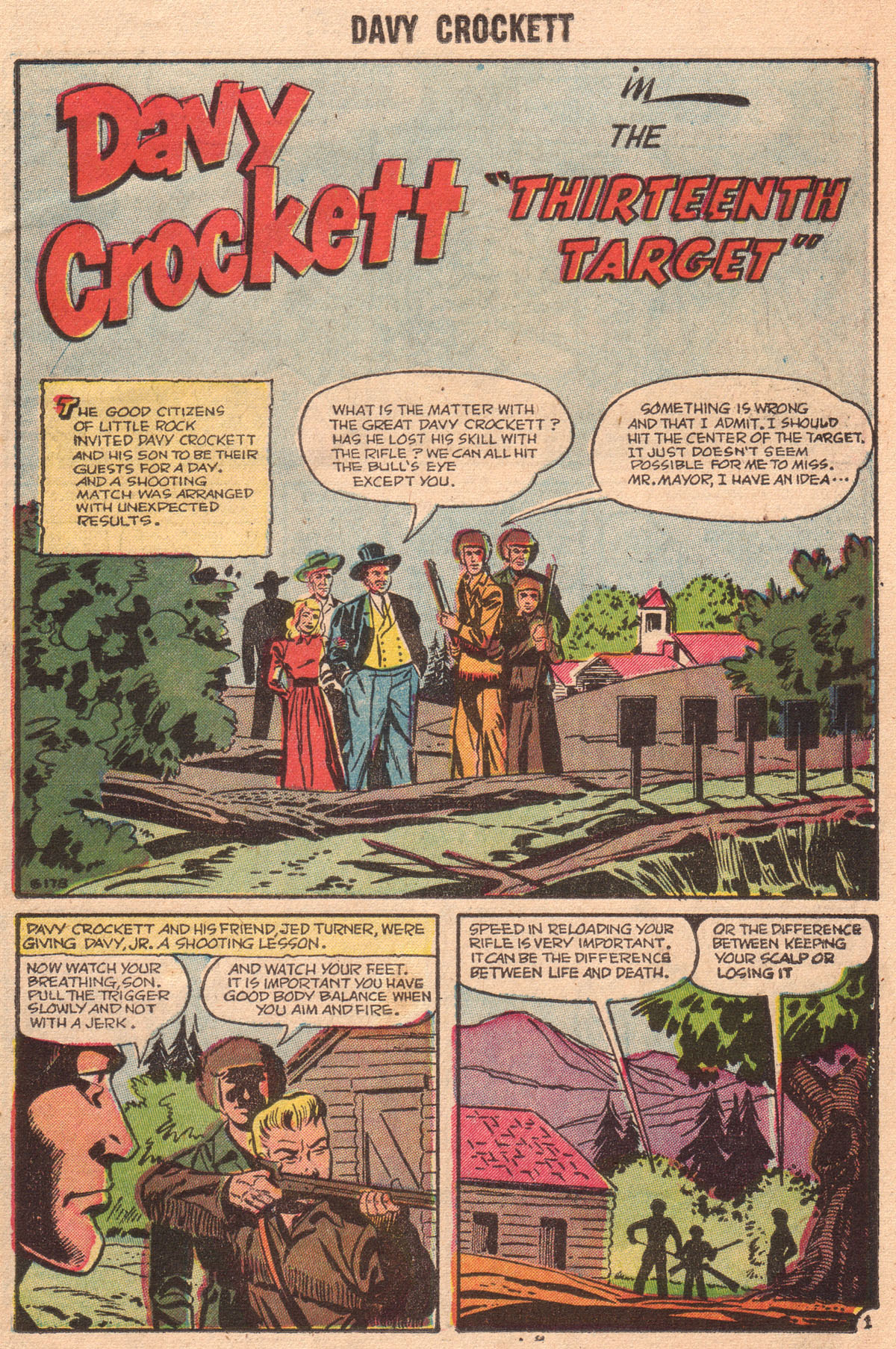 Read online Davy Crockett comic -  Issue #5 - 12