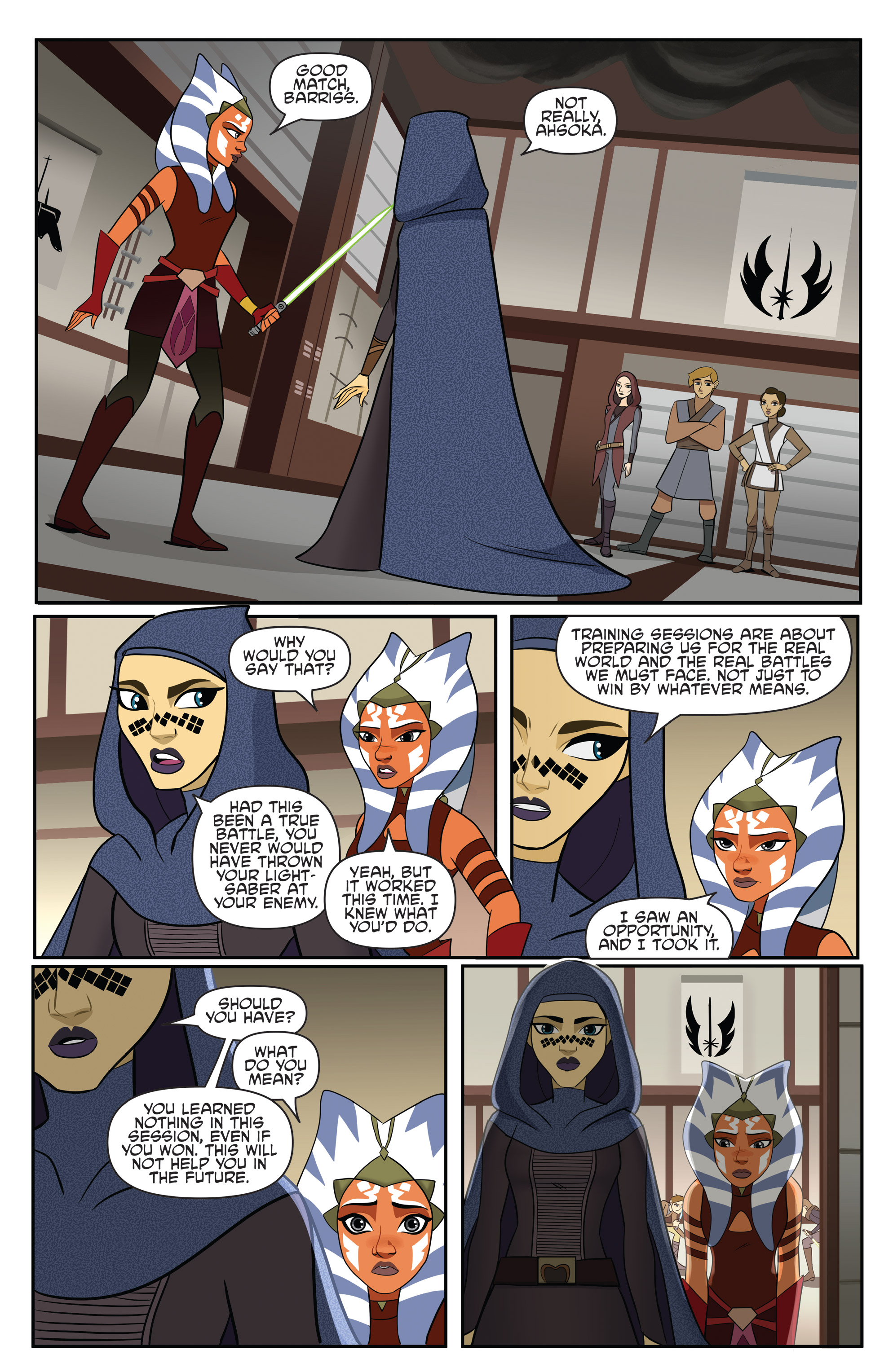 Read online Star Wars Forces of Destiny-Ahsoka & Padmé comic -  Issue # Full - 4