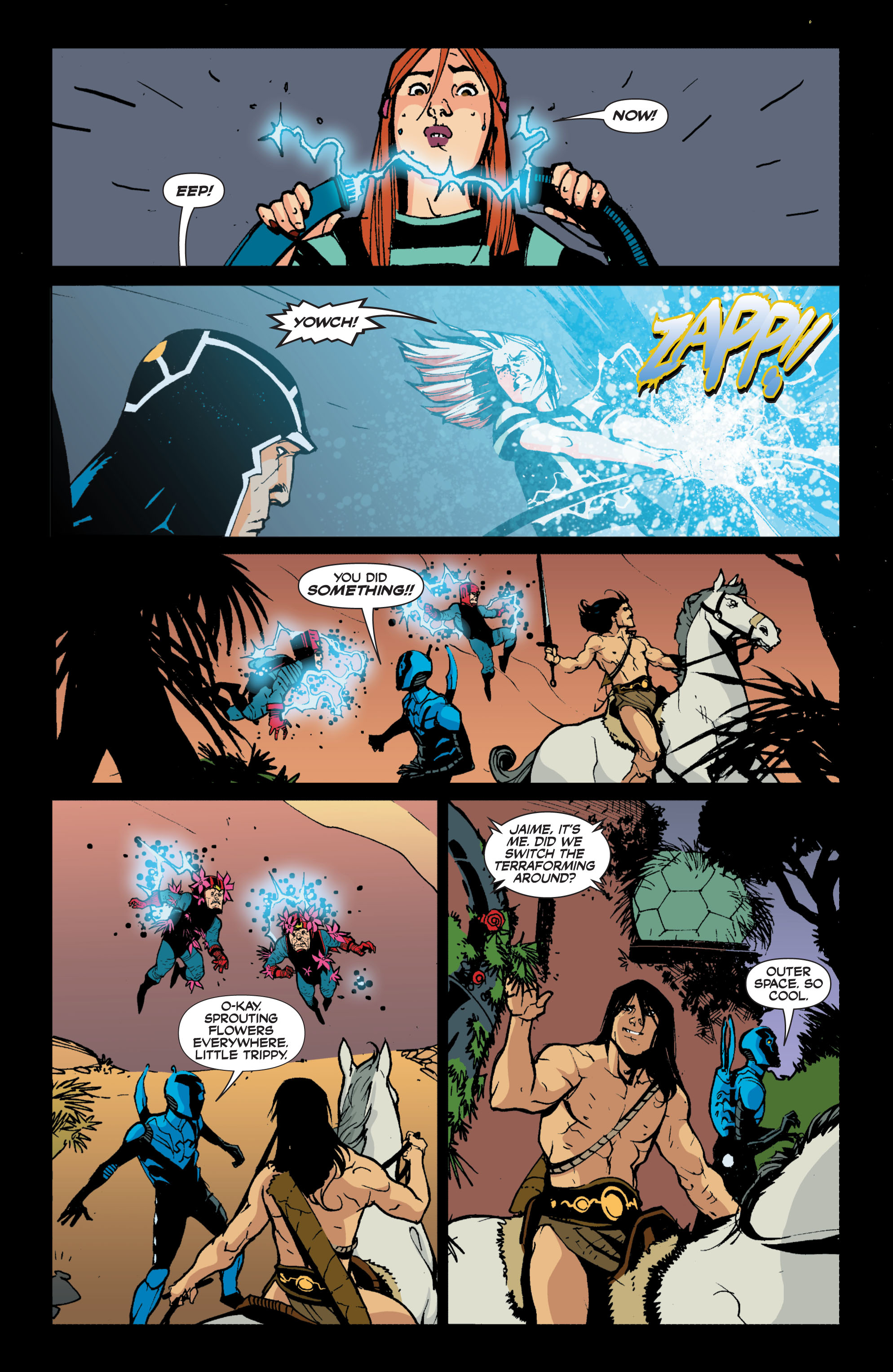 Read online Blue Beetle (2006) comic -  Issue #11 - 22