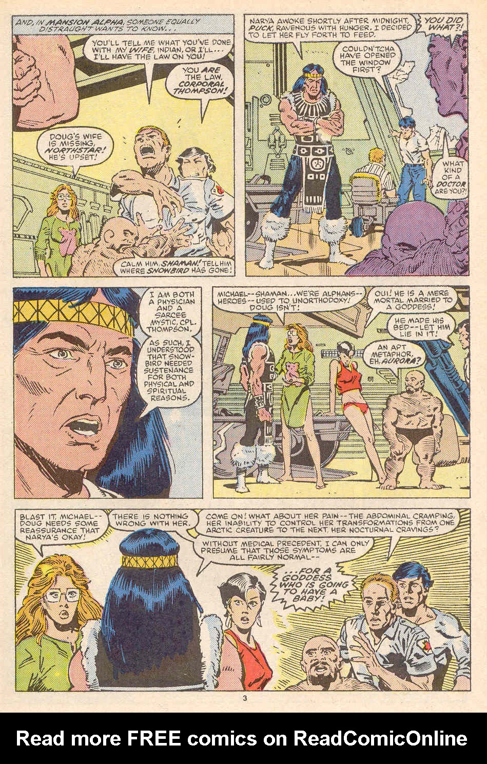 Read online Alpha Flight (1983) comic -  Issue #36 - 4