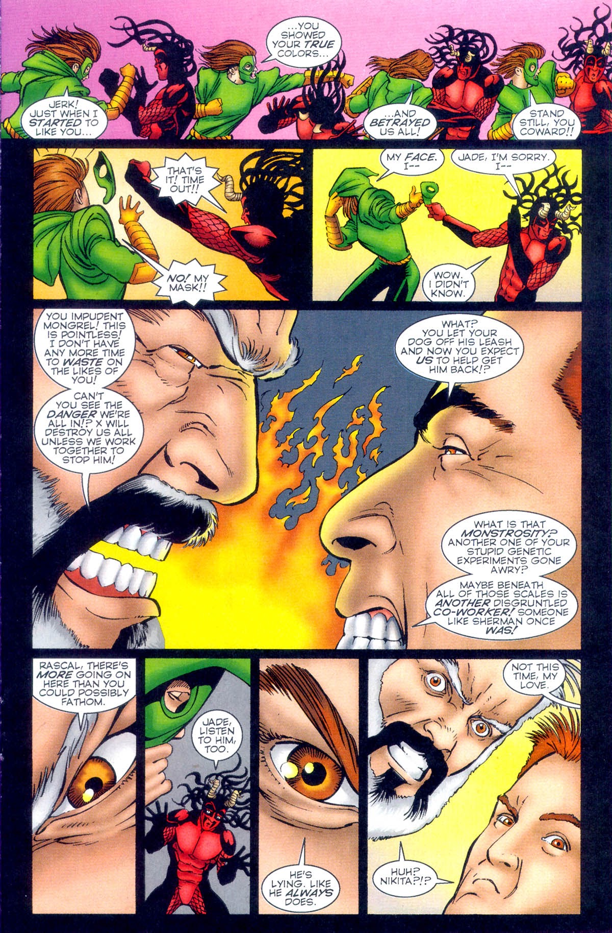 Read online Strikeback! (1996) comic -  Issue #5 - 10