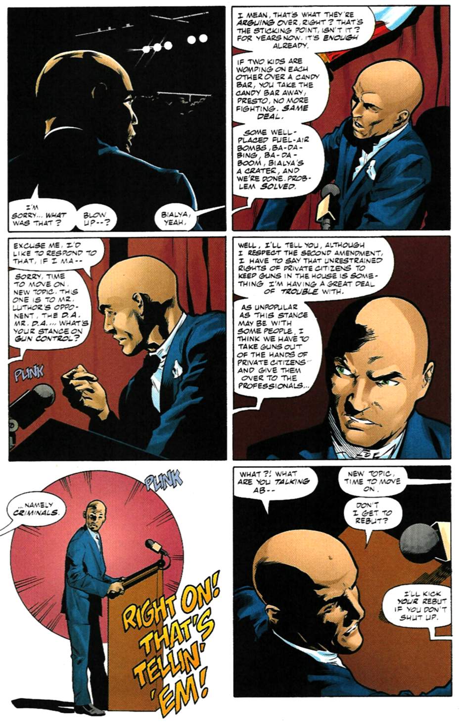 Read online Secret Files President Luthor comic -  Issue # Full - 28
