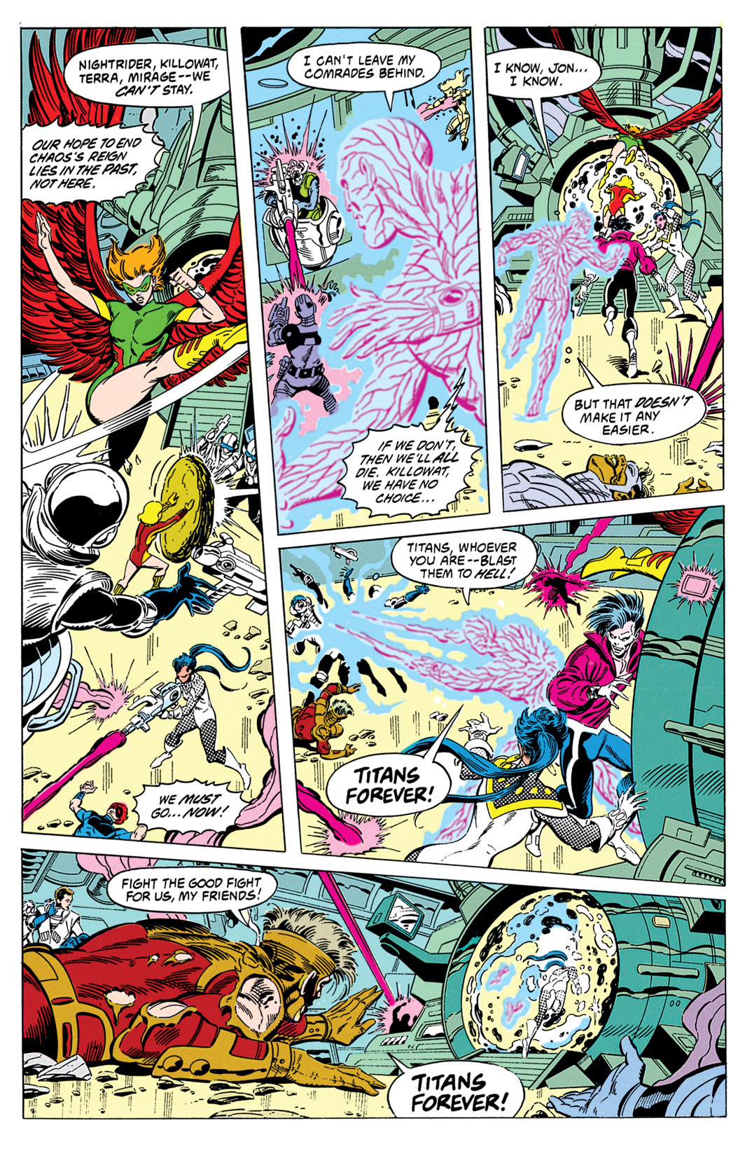Read online The New Titans (1988) comic -  Issue #80 - 17