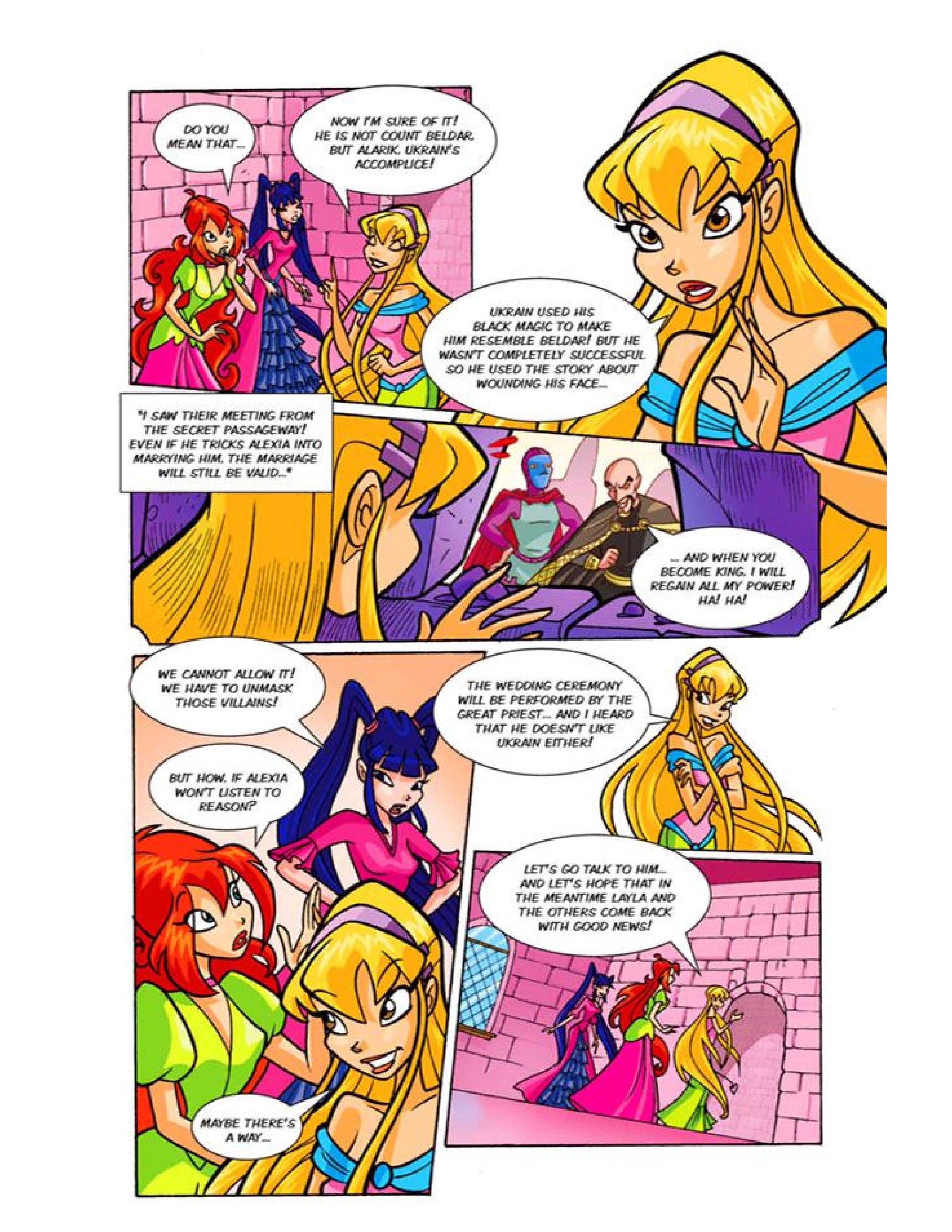 Read online Winx Club Comic comic -  Issue #34 - 36