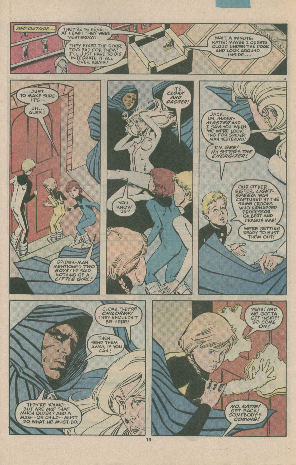 Read online Power Pack (1984) comic -  Issue #7 - 21