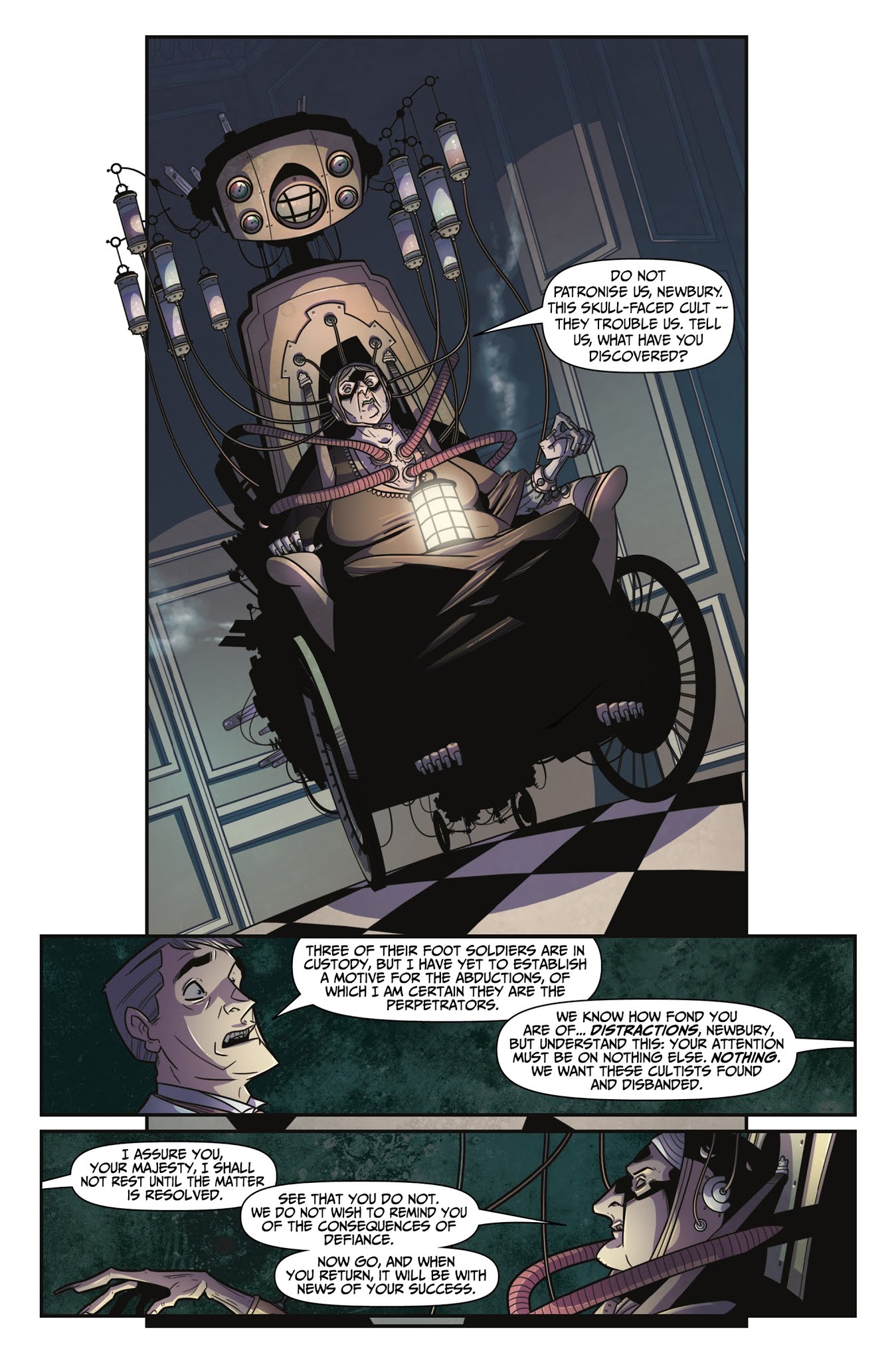 Read online Newbury & Hobbes: The Undying comic -  Issue #1 - 18
