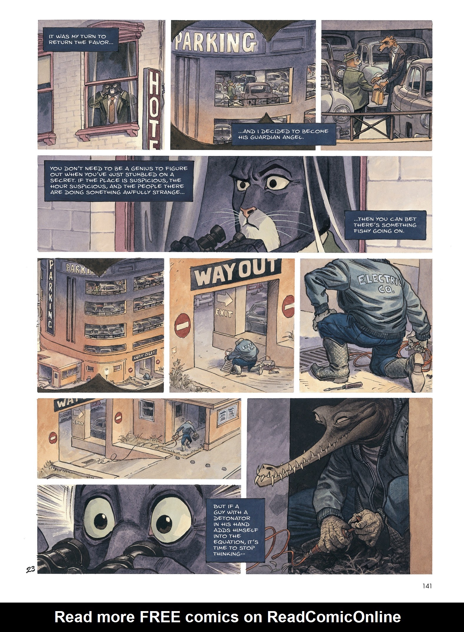 Read online Blacksad: The Collected Stories comic -  Issue # TPB (Part 2) - 43