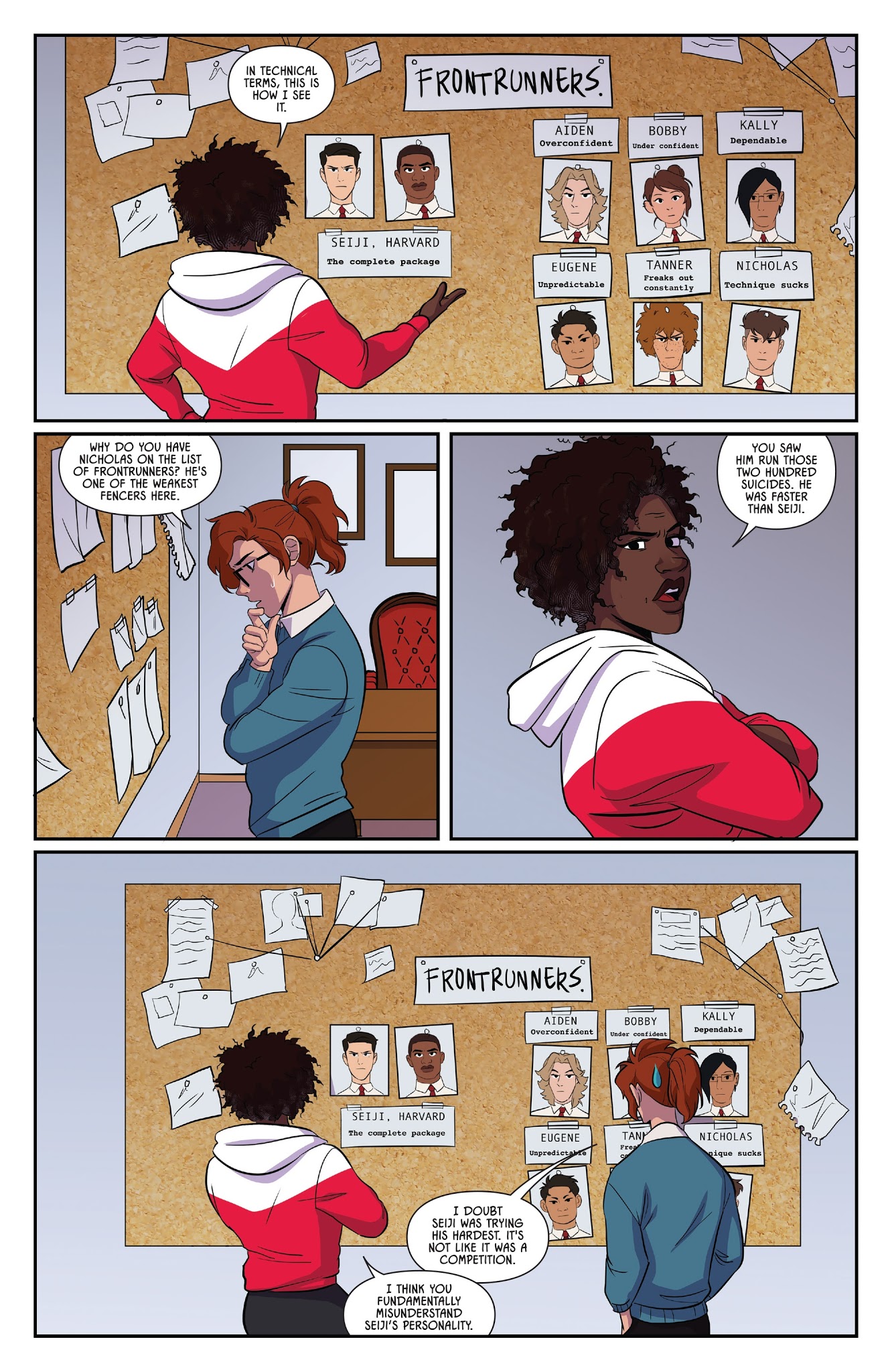 Read online Fence comic -  Issue #3 - 17