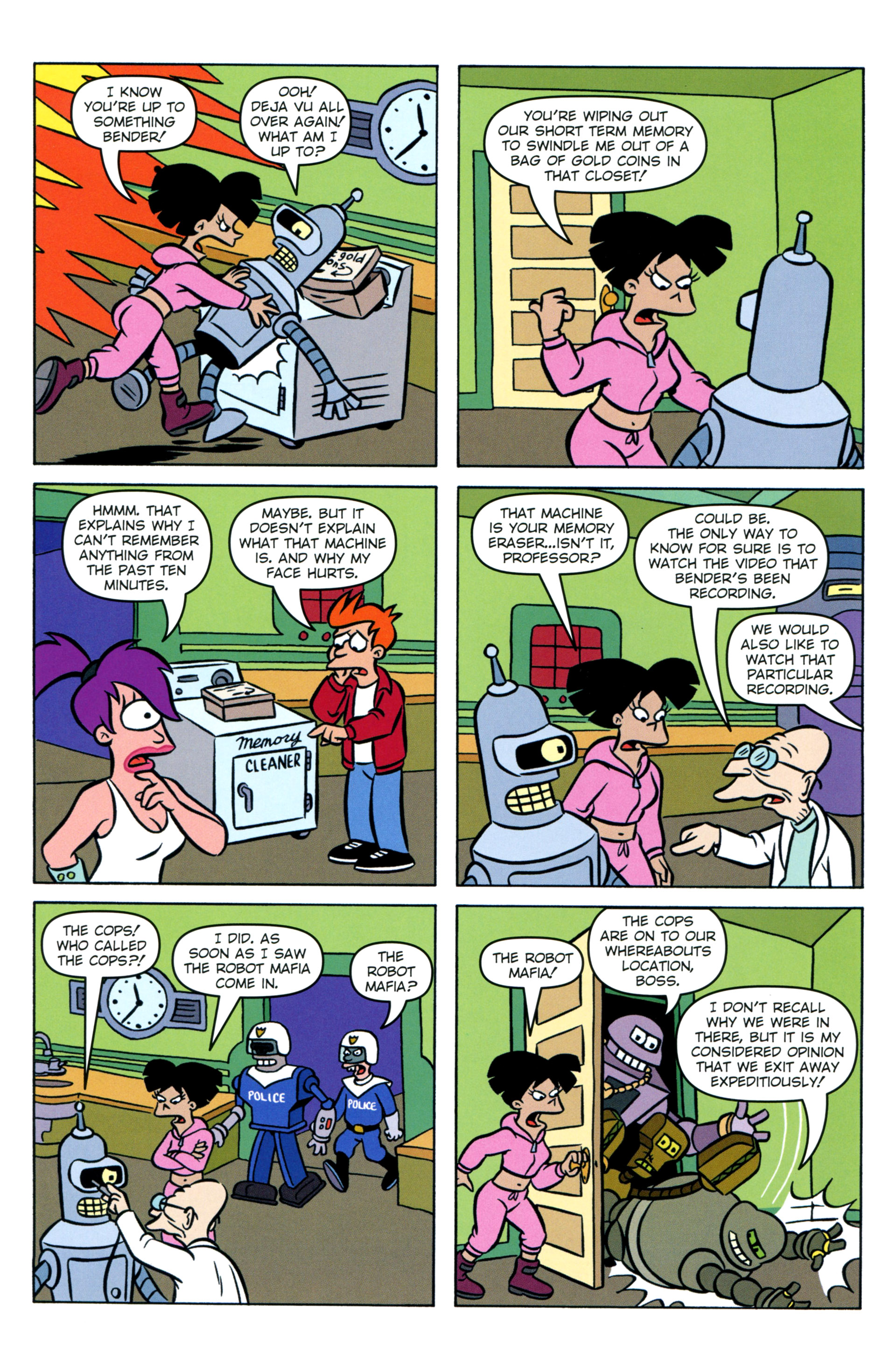 Read online Futurama Comics comic -  Issue #68 - 13