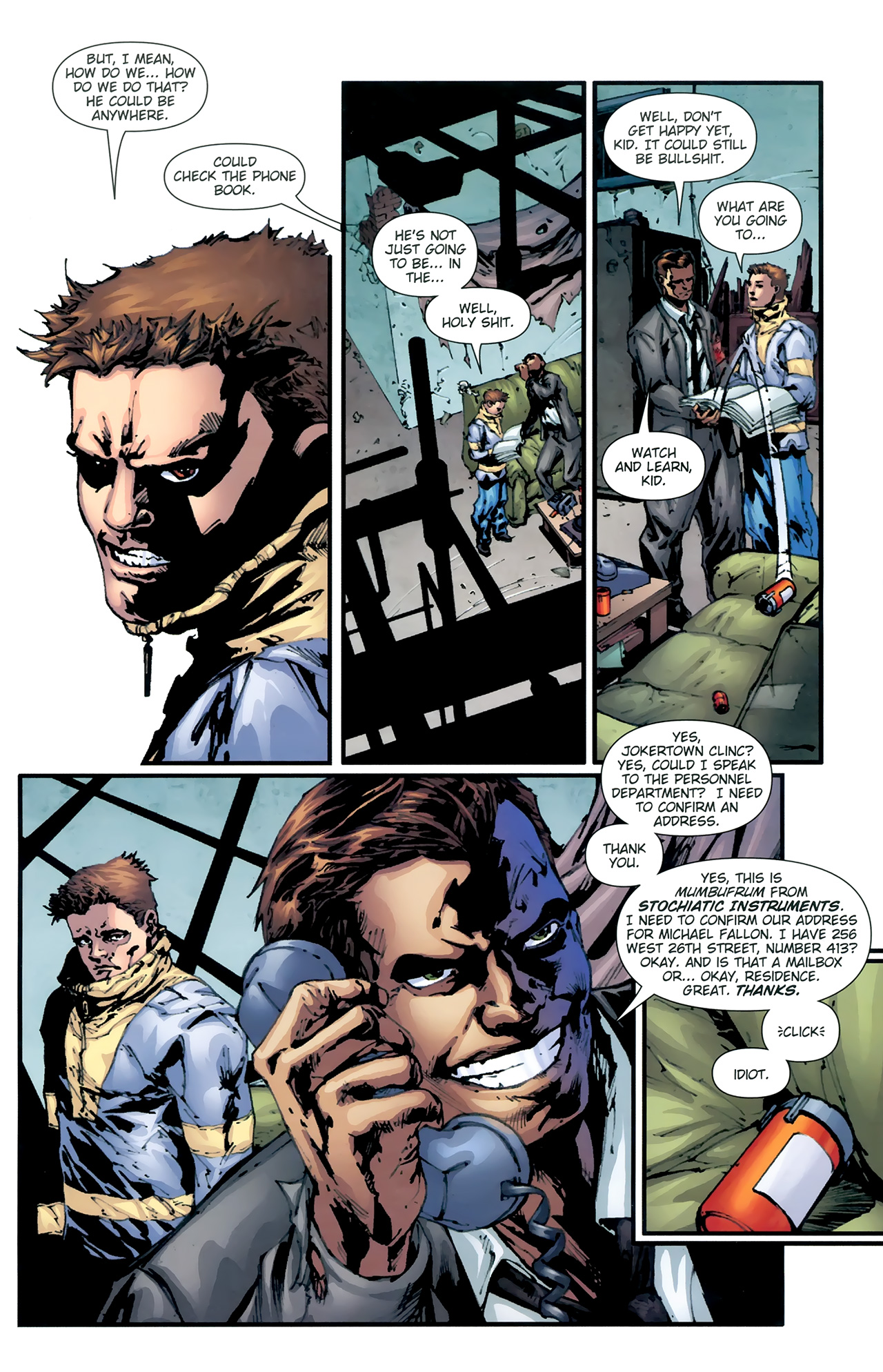 Read online George R.R. Martin's Wild Cards: The Hard Call comic -  Issue #5 - 17