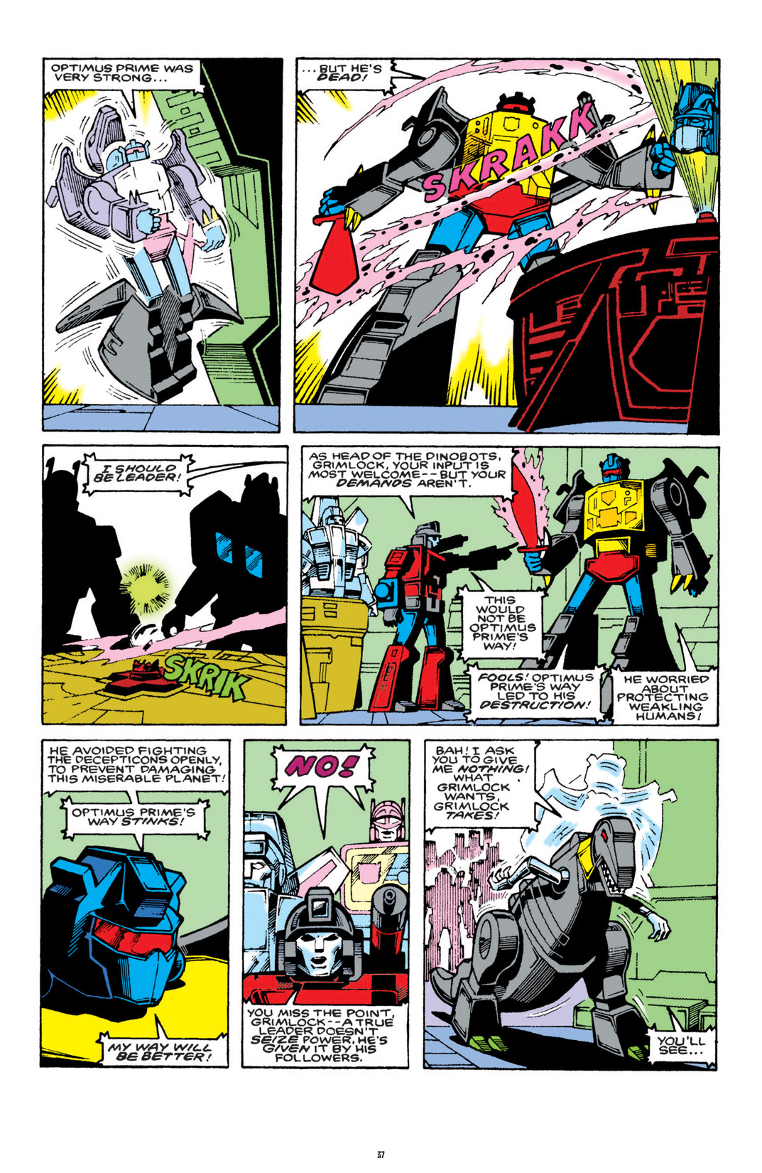 Read online The Transformers Classics comic -  Issue # TPB 3 - 38