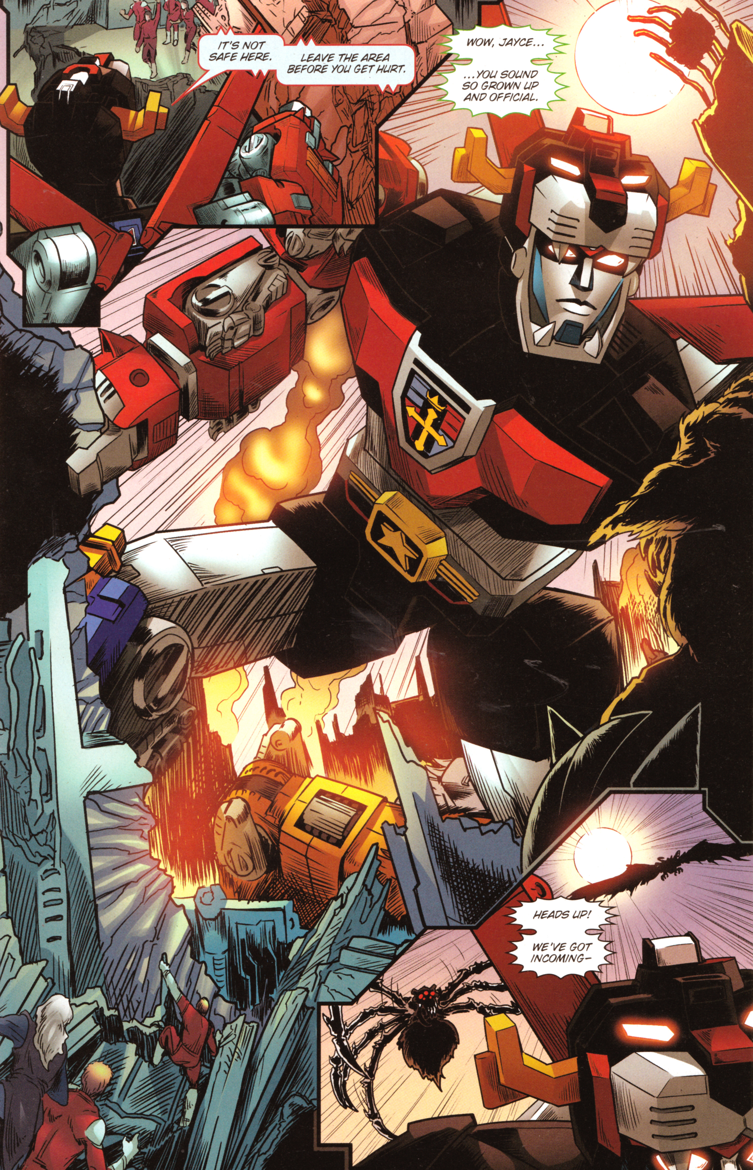 Read online Voltron: From the Ashes comic -  Issue #5 - 7