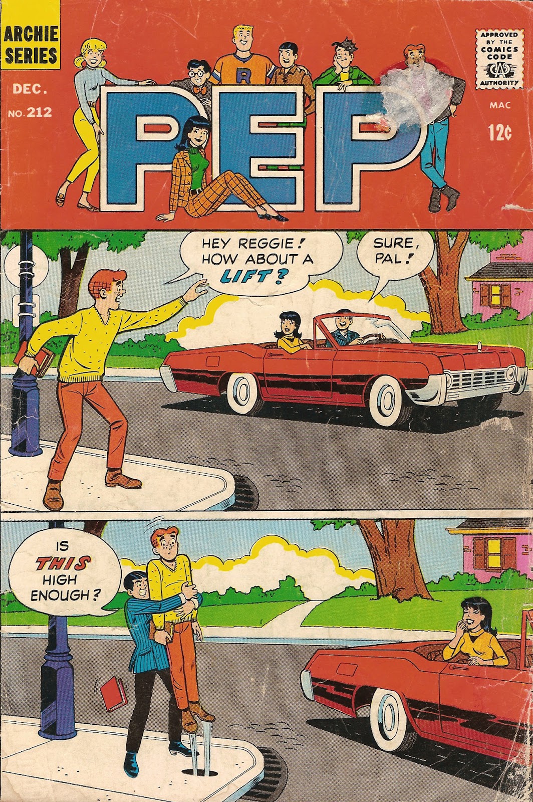 Pep Comics issue 212 - Page 1