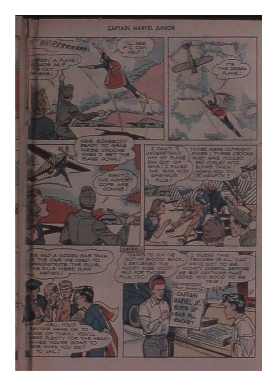 Read online Captain Marvel, Jr. comic -  Issue #65 - 49