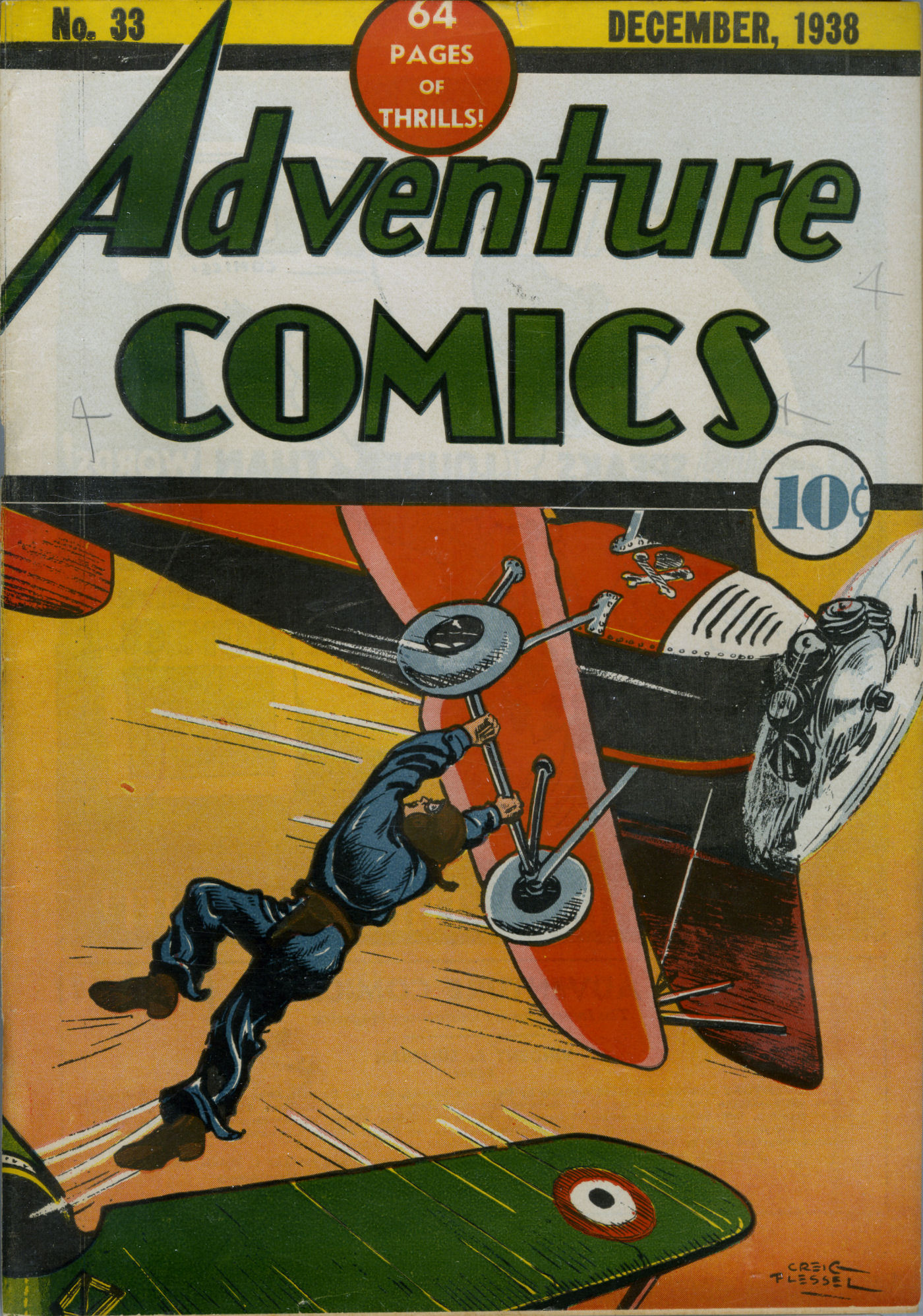 Read online Adventure Comics (1938) comic -  Issue #33 - 2