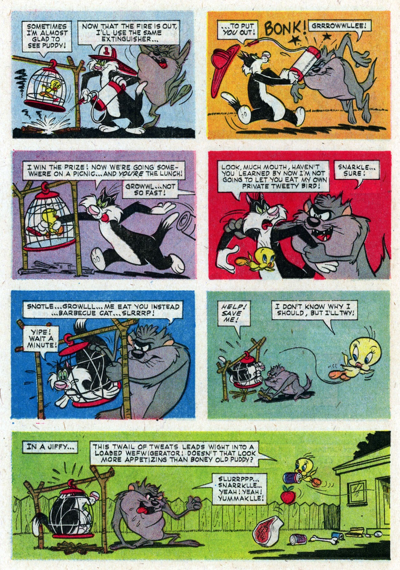 Read online Tasmanian Devil and His Tasty Friends comic -  Issue # Full - 16