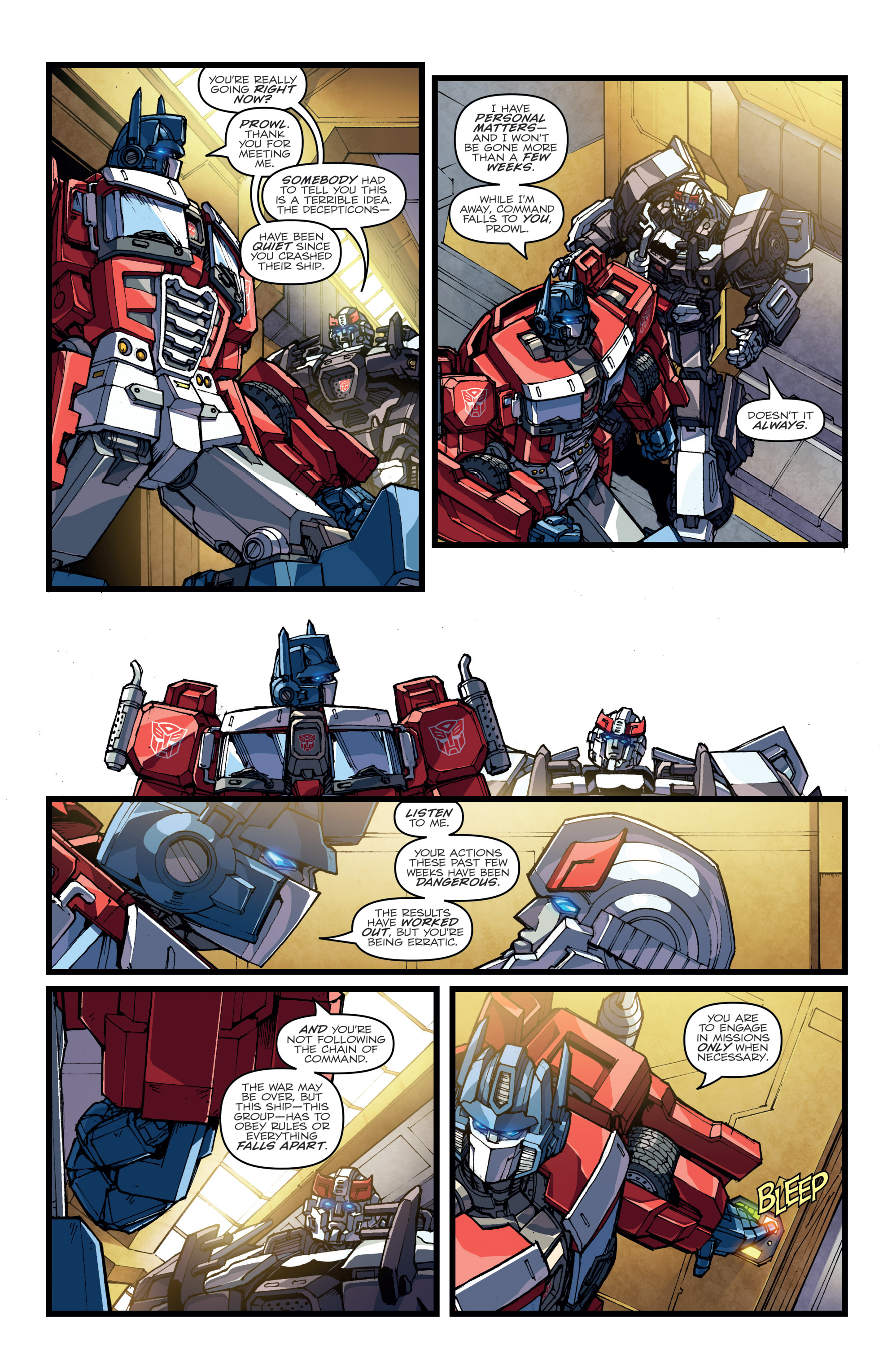 Read online The Transformers (2014) comic -  Issue #35 - 17