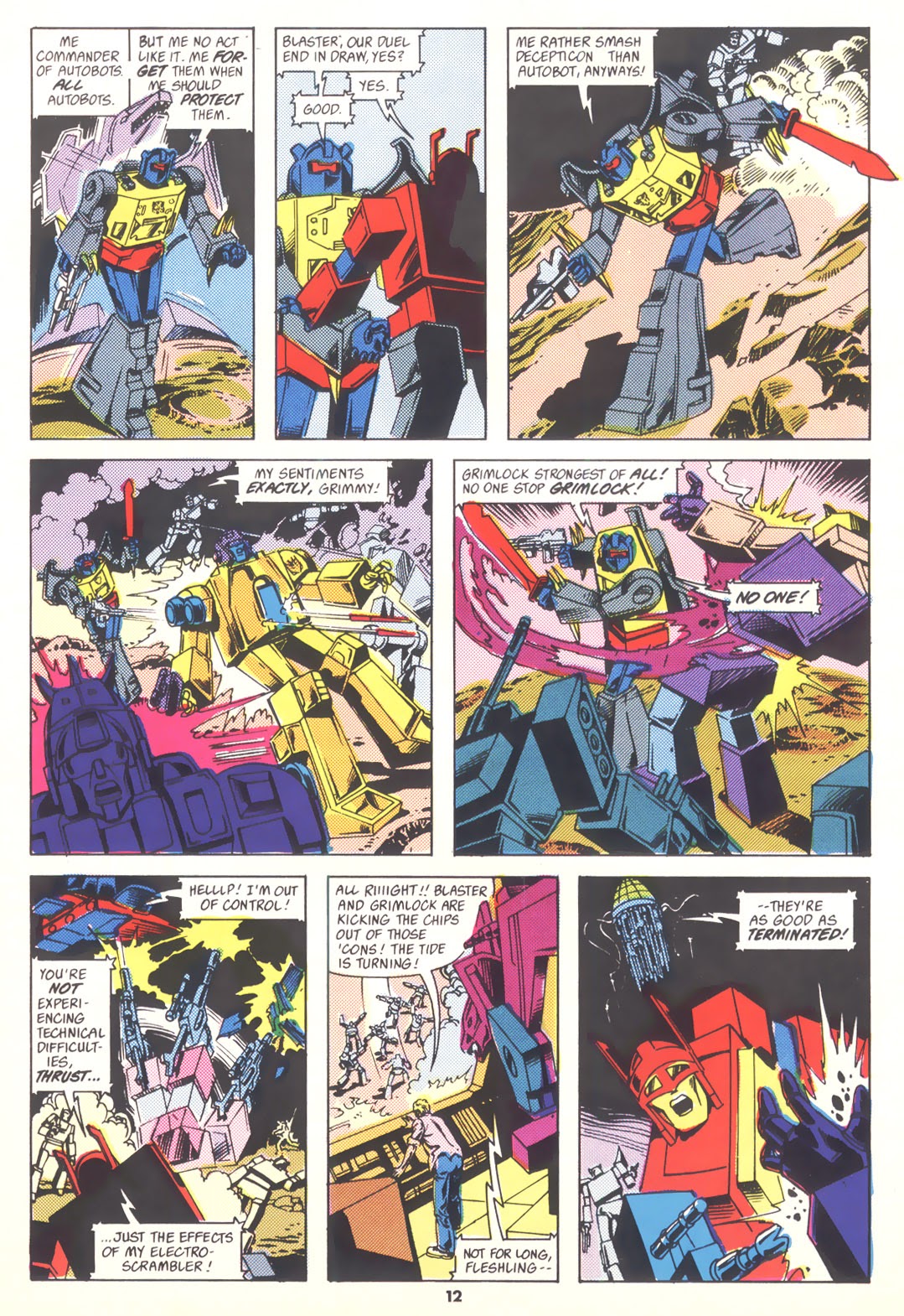 Read online The Transformers (UK) comic -  Issue #175 - 11