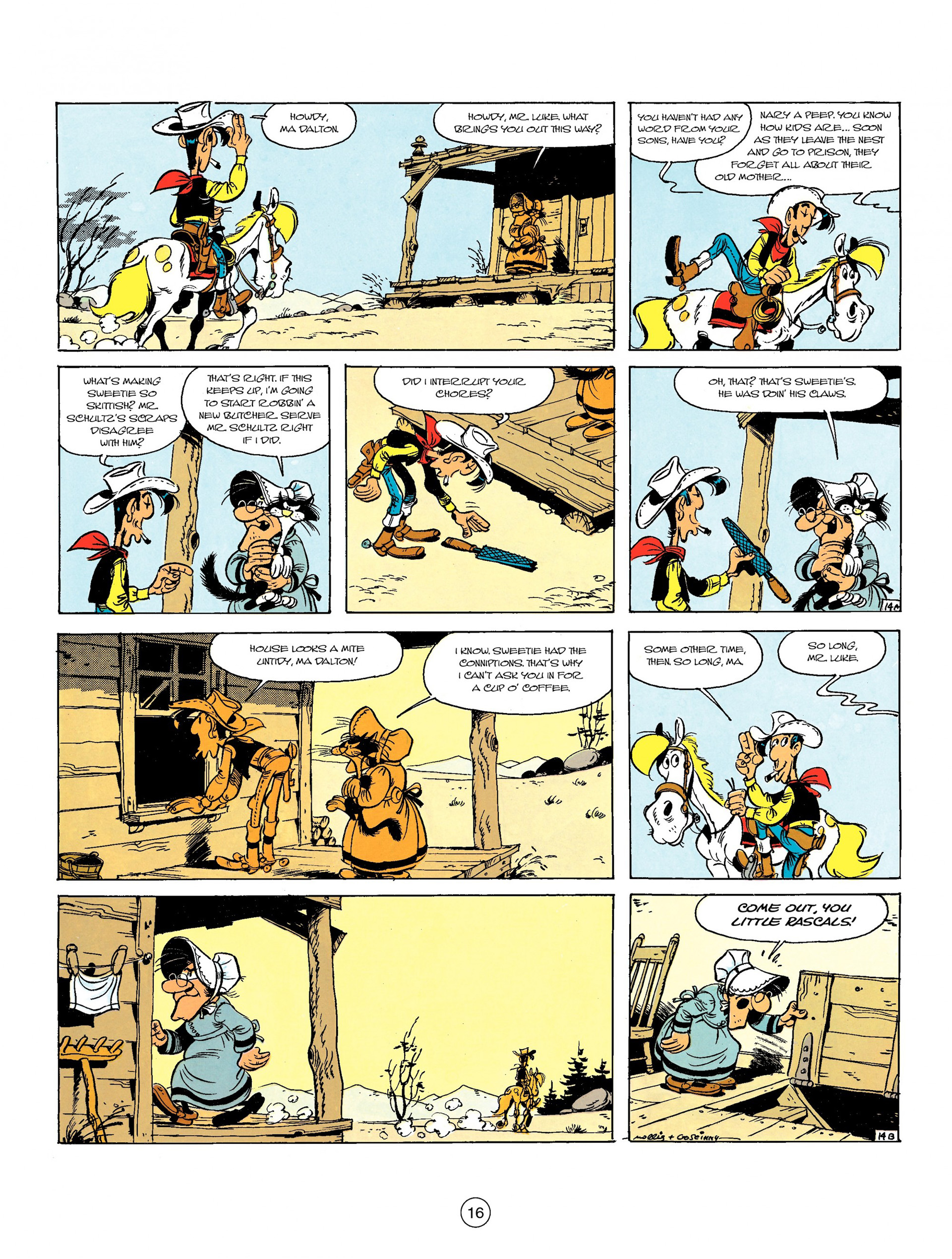 Read online A Lucky Luke Adventure comic -  Issue #6 - 16
