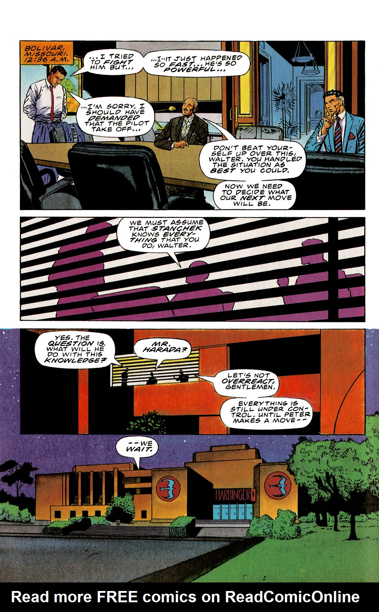 Read online Harbinger (1992) comic -  Issue #23 - 8