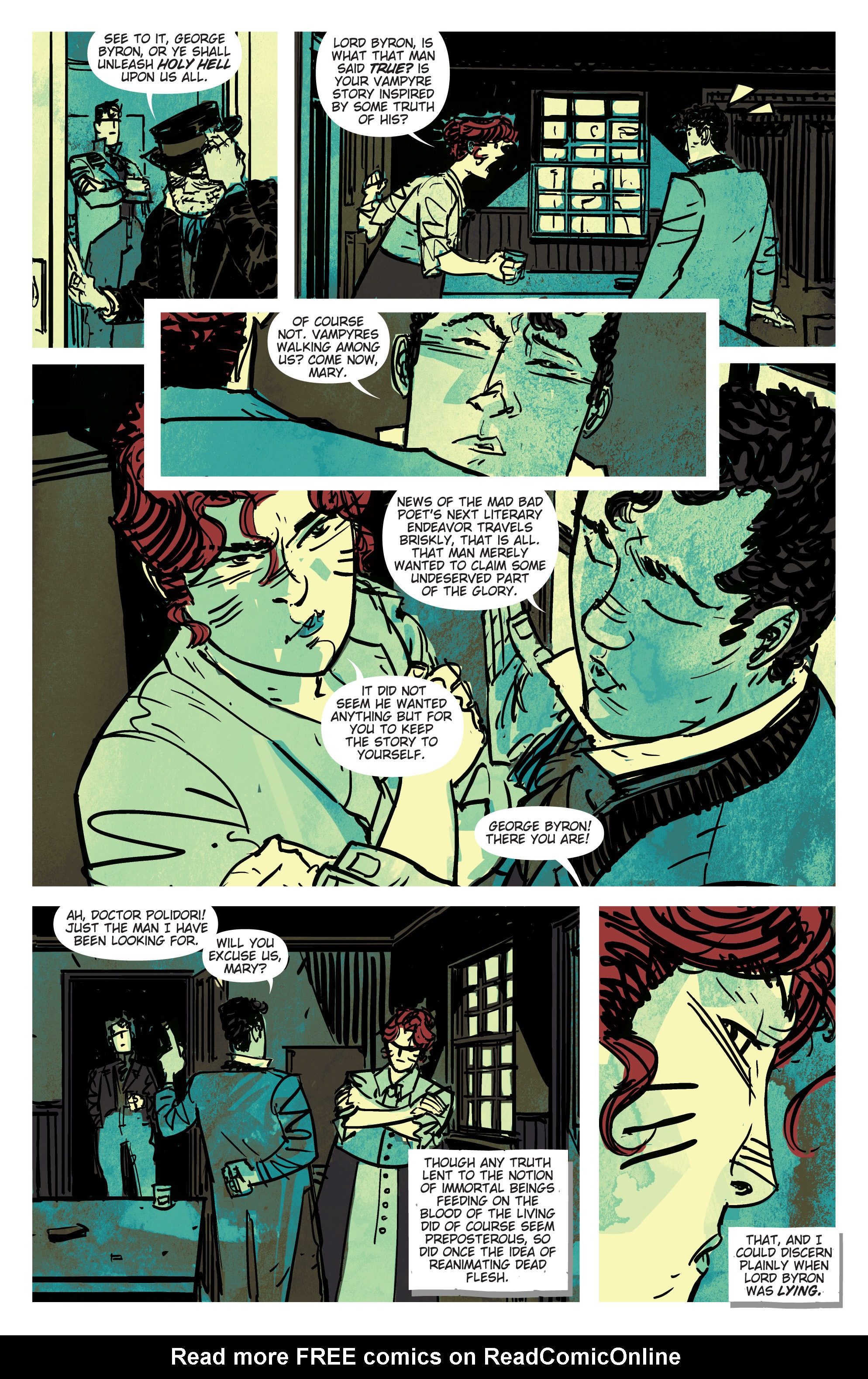 Read online Mary Shelley Monster Hunter comic -  Issue #5 - 18