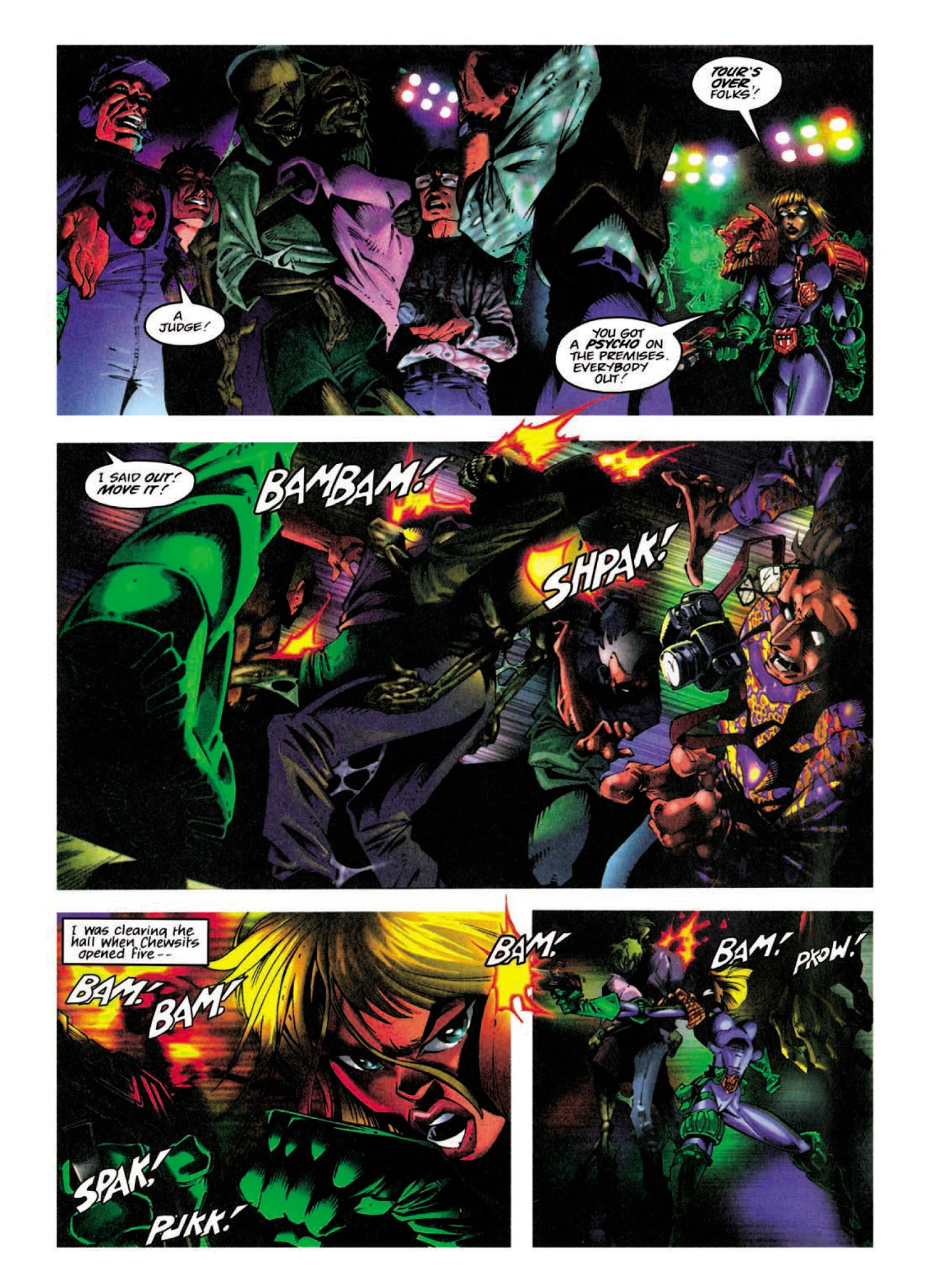 Read online Judge Anderson: The Psi Files comic -  Issue # TPB 3 - 220