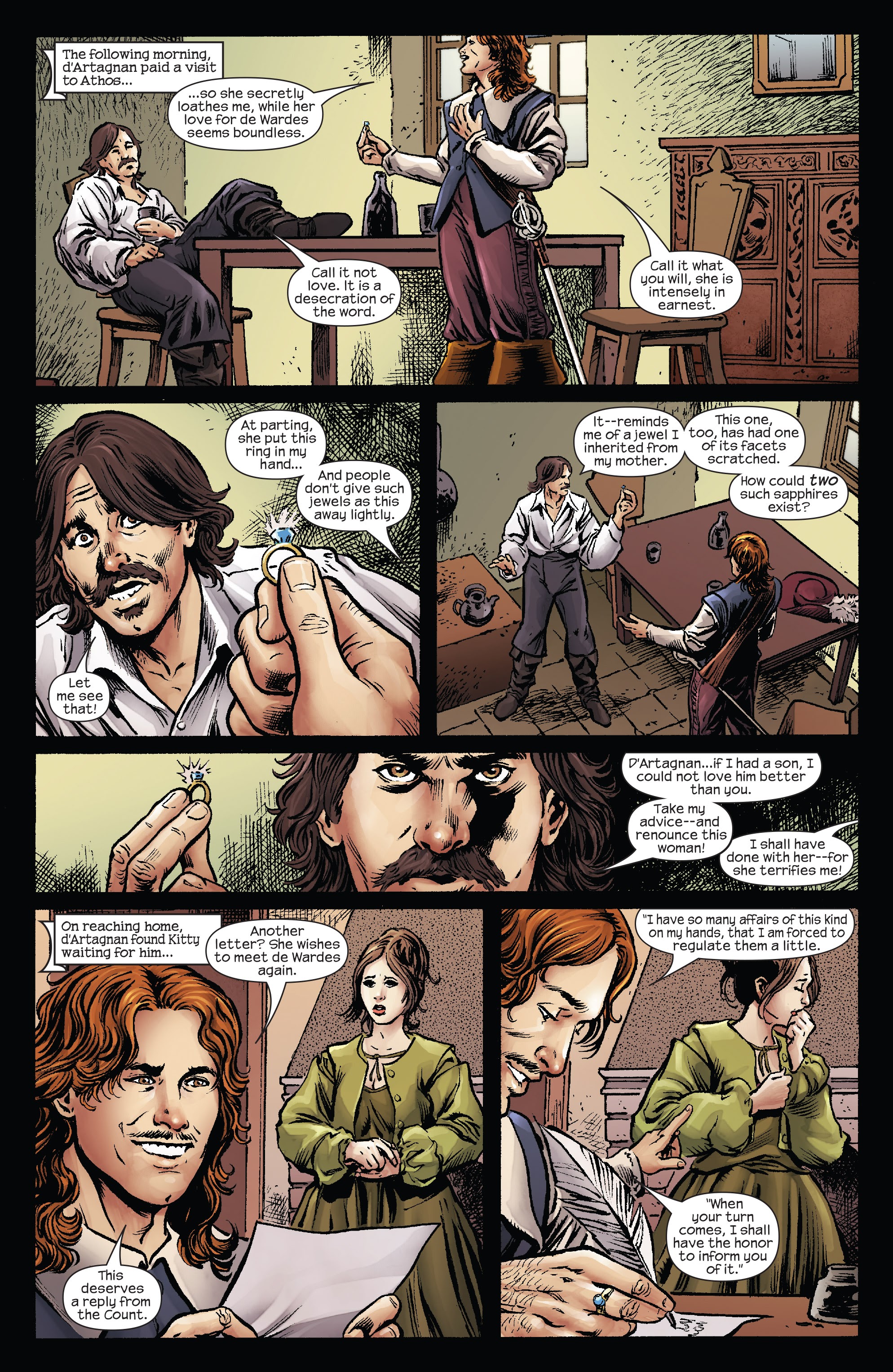 Read online Marvel Illustrated: The Three Musketeers comic -  Issue #4 - 9