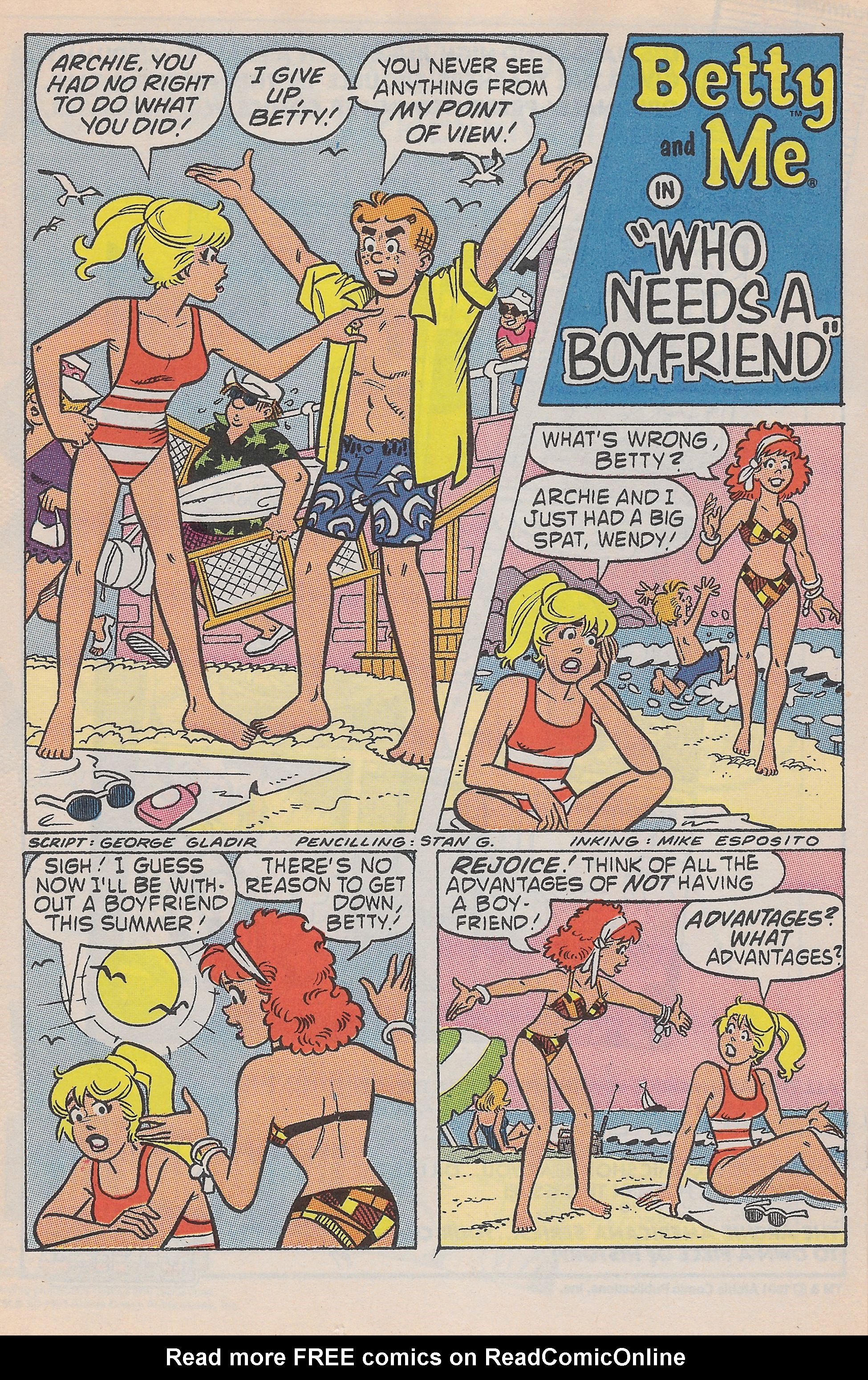 Read online Betty and Me comic -  Issue #193 - 20