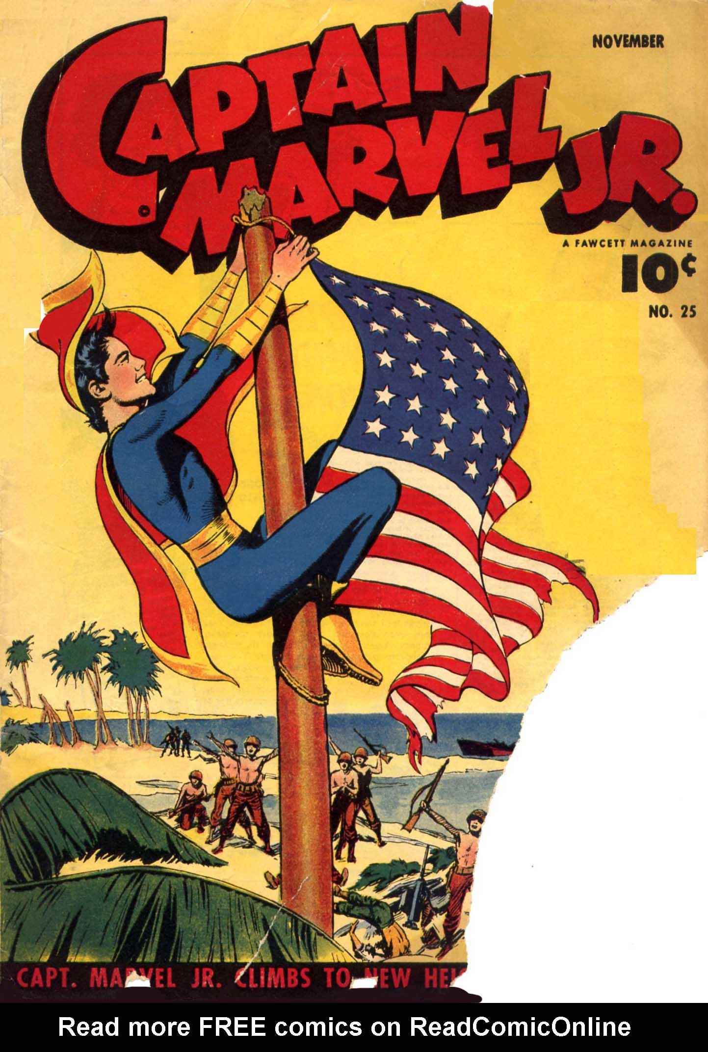 Read online Captain Marvel, Jr. comic -  Issue #25 - 1