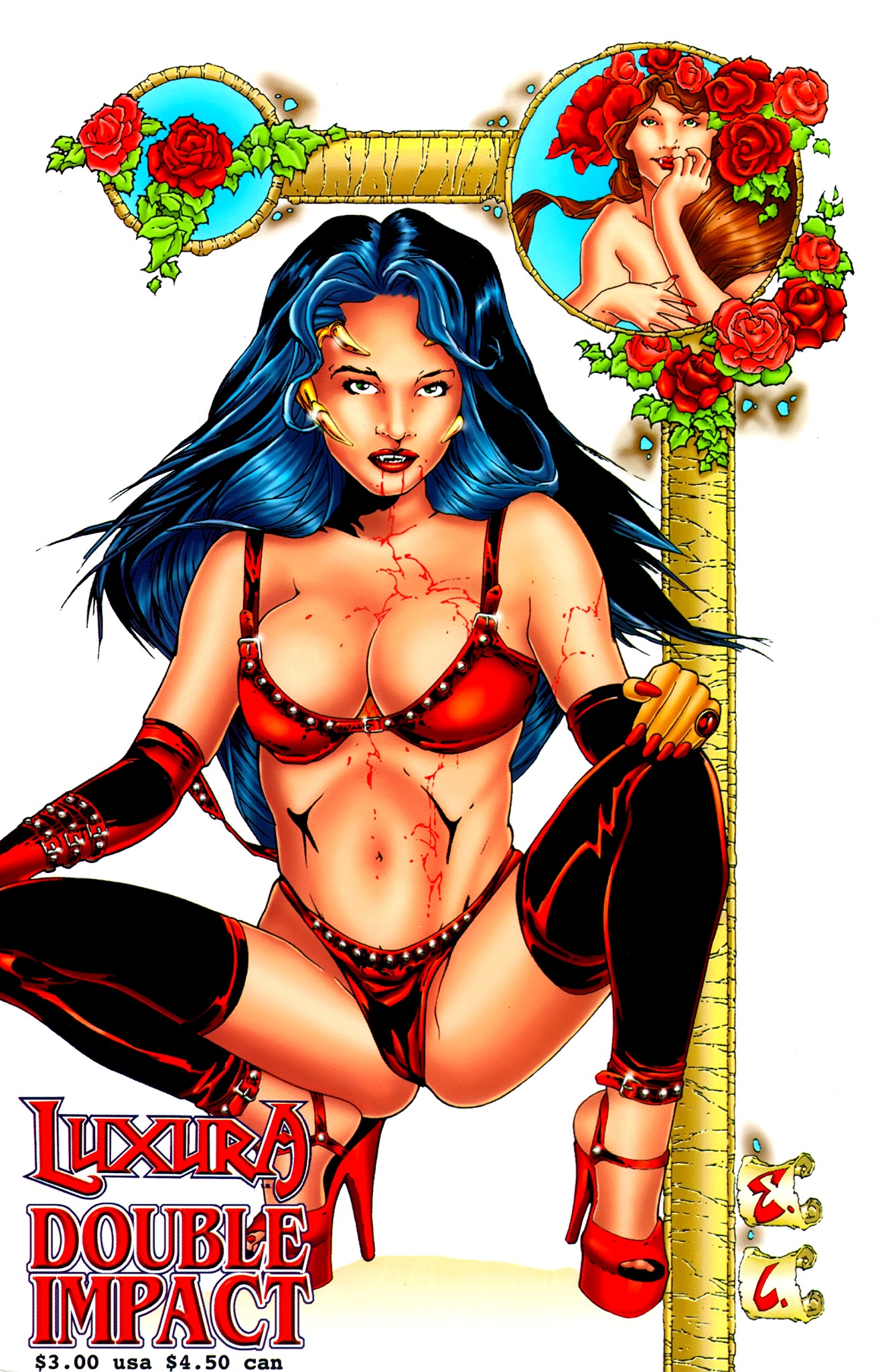 Read online Luxura/Double Impact comic -  Issue # Full - 1