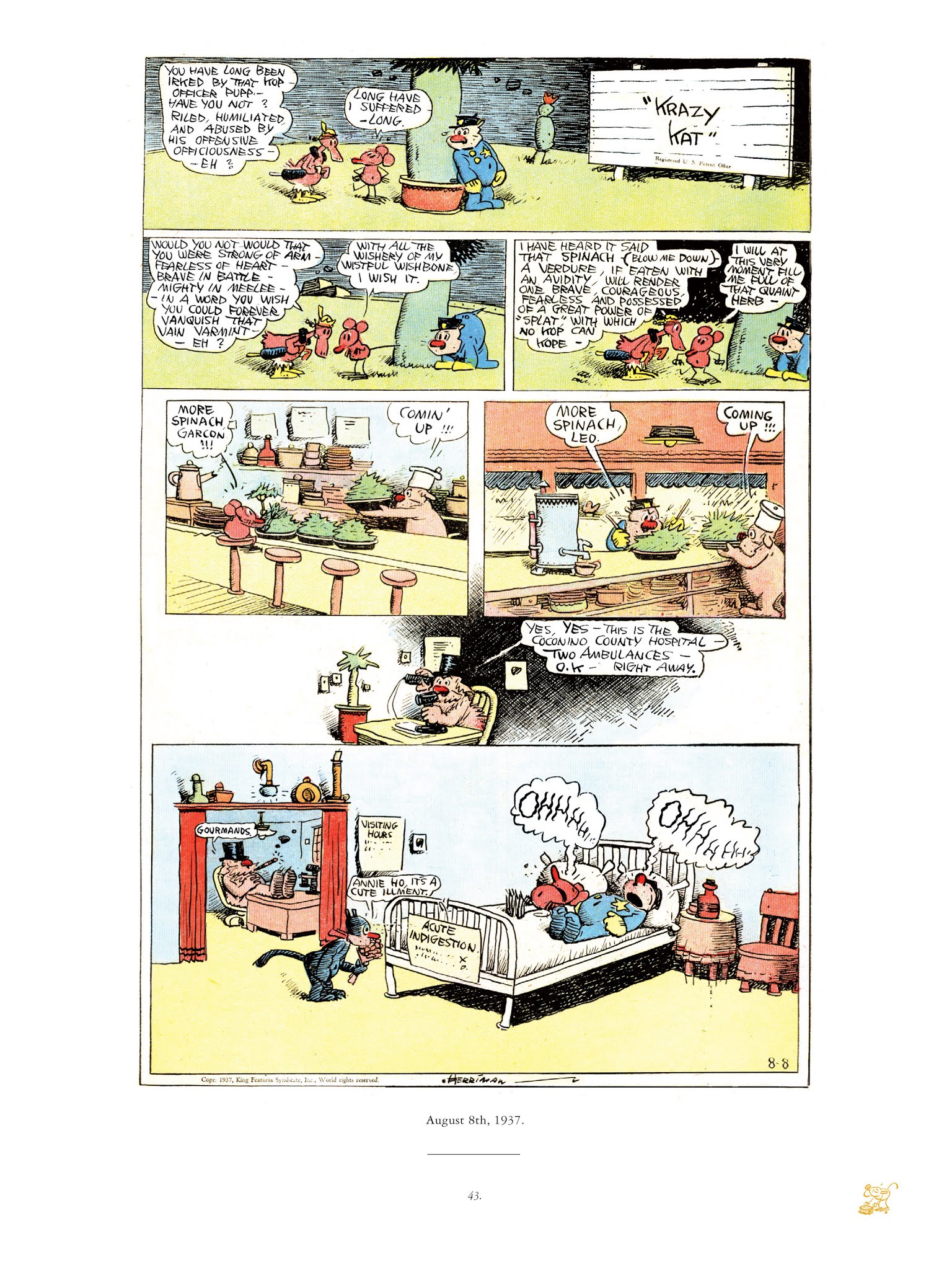 Read online Krazy & Ignatz comic -  Issue # TPB 10 - 41