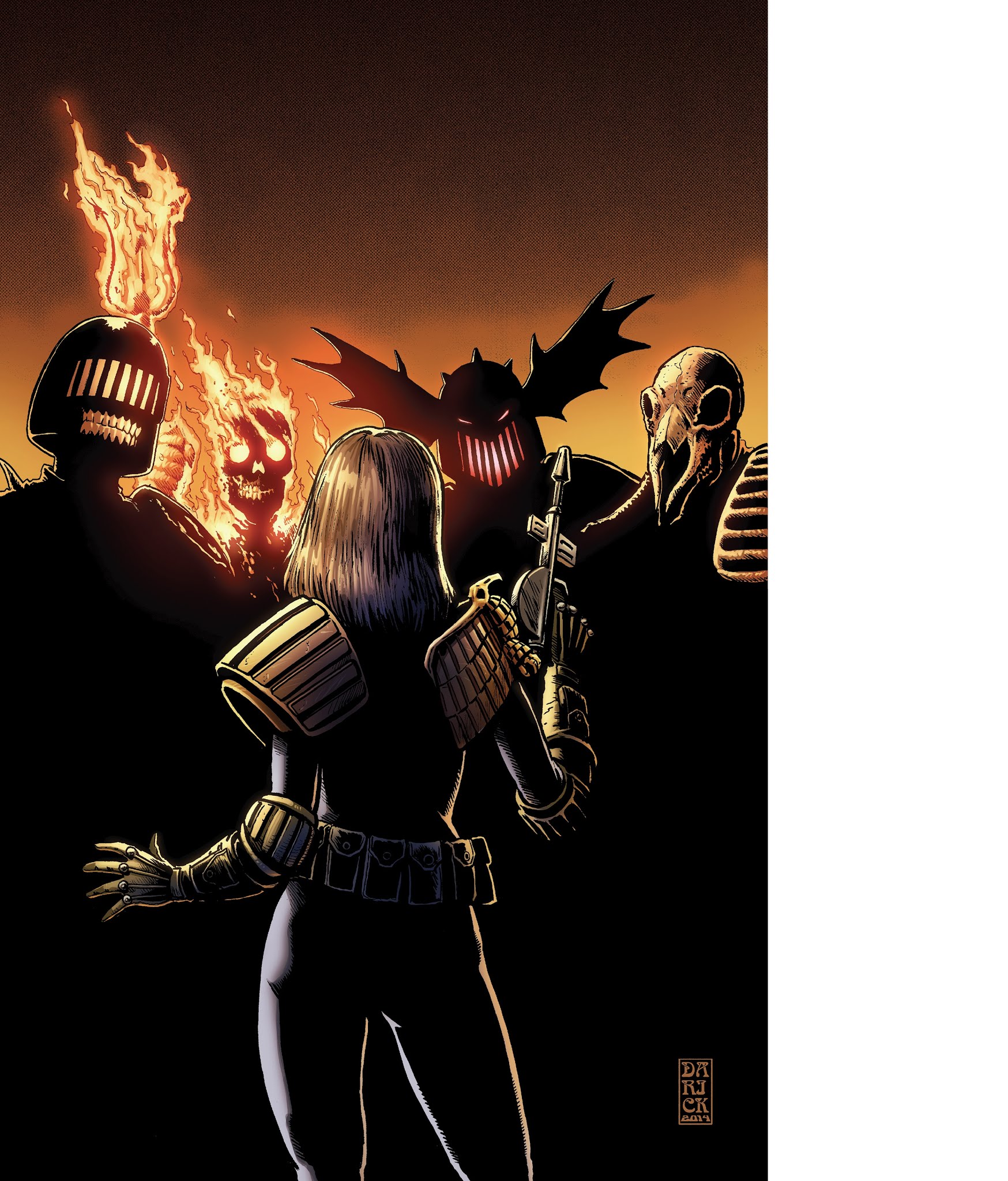 Read online Judge Dredd Classics: The Dark Judges comic -  Issue # TPB - 115