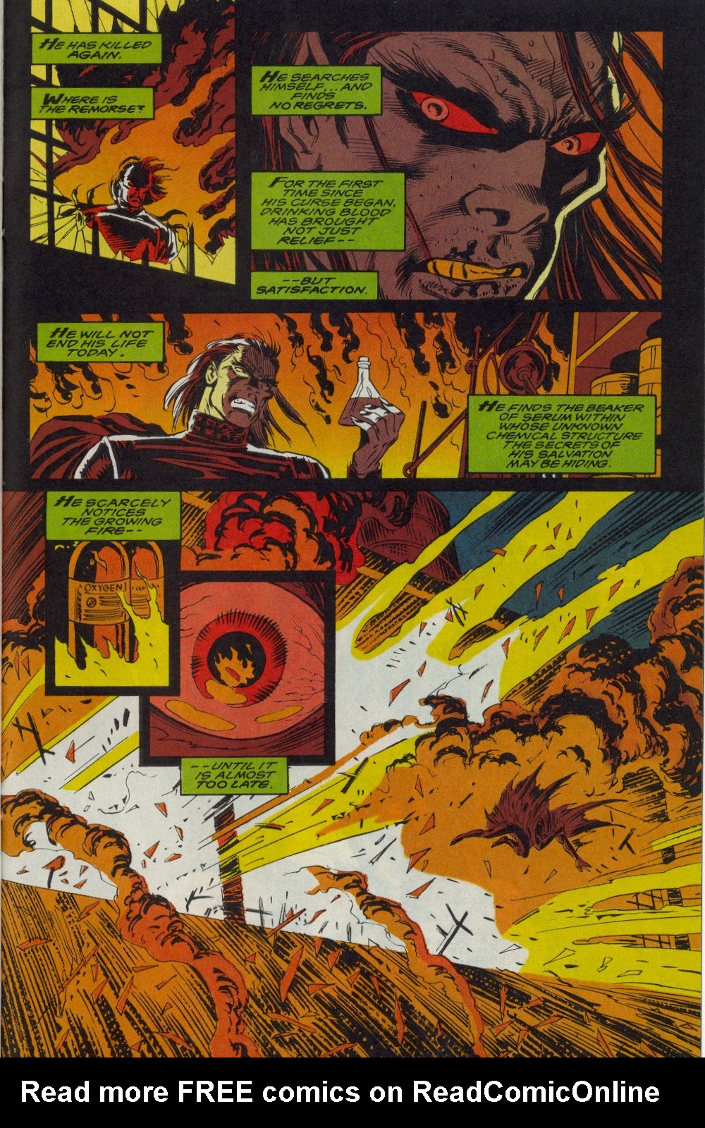 Read online Morbius: The Living Vampire (1992) comic -  Issue #1 - 35
