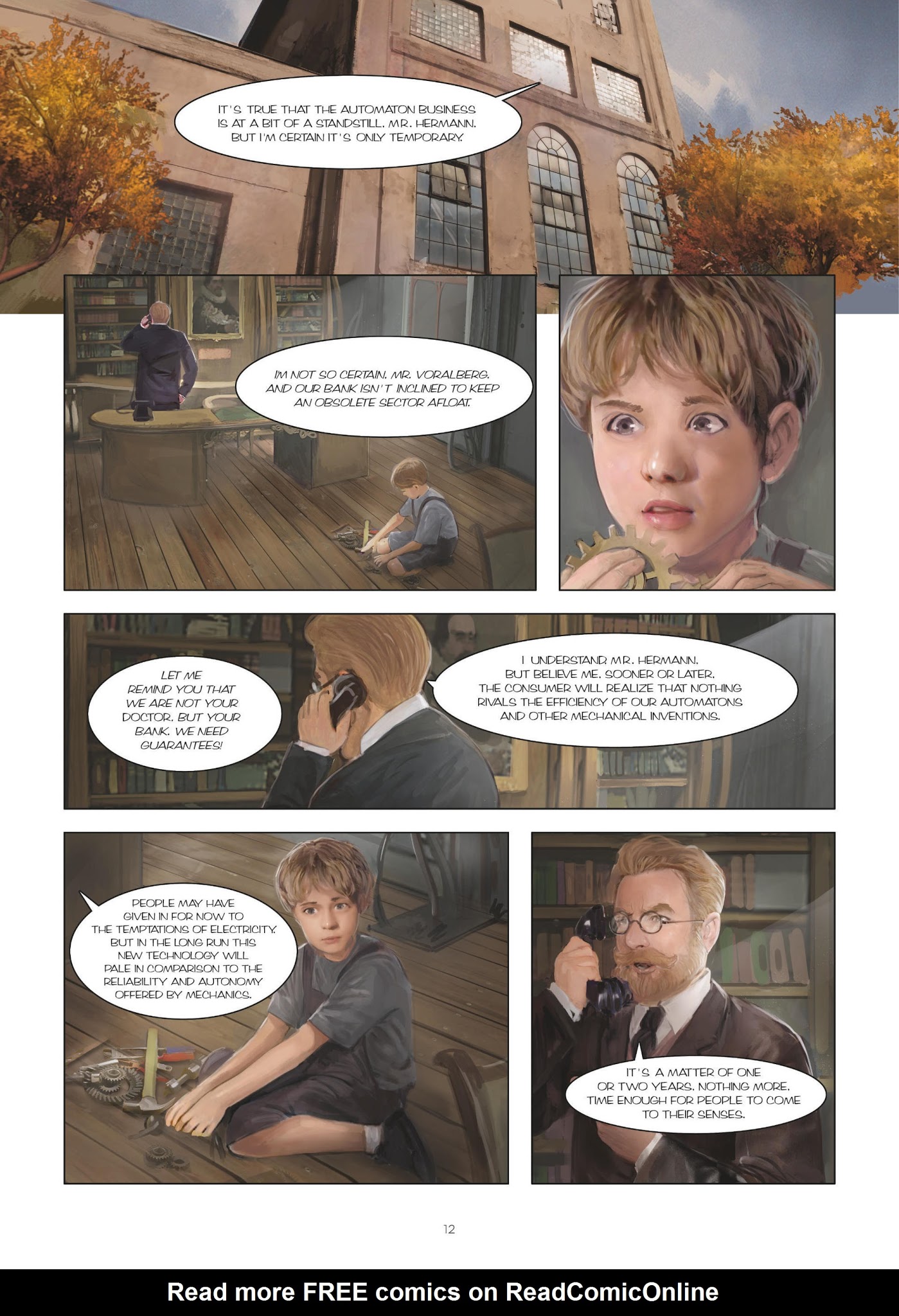 Read online Syberia comic -  Issue #1 - 12