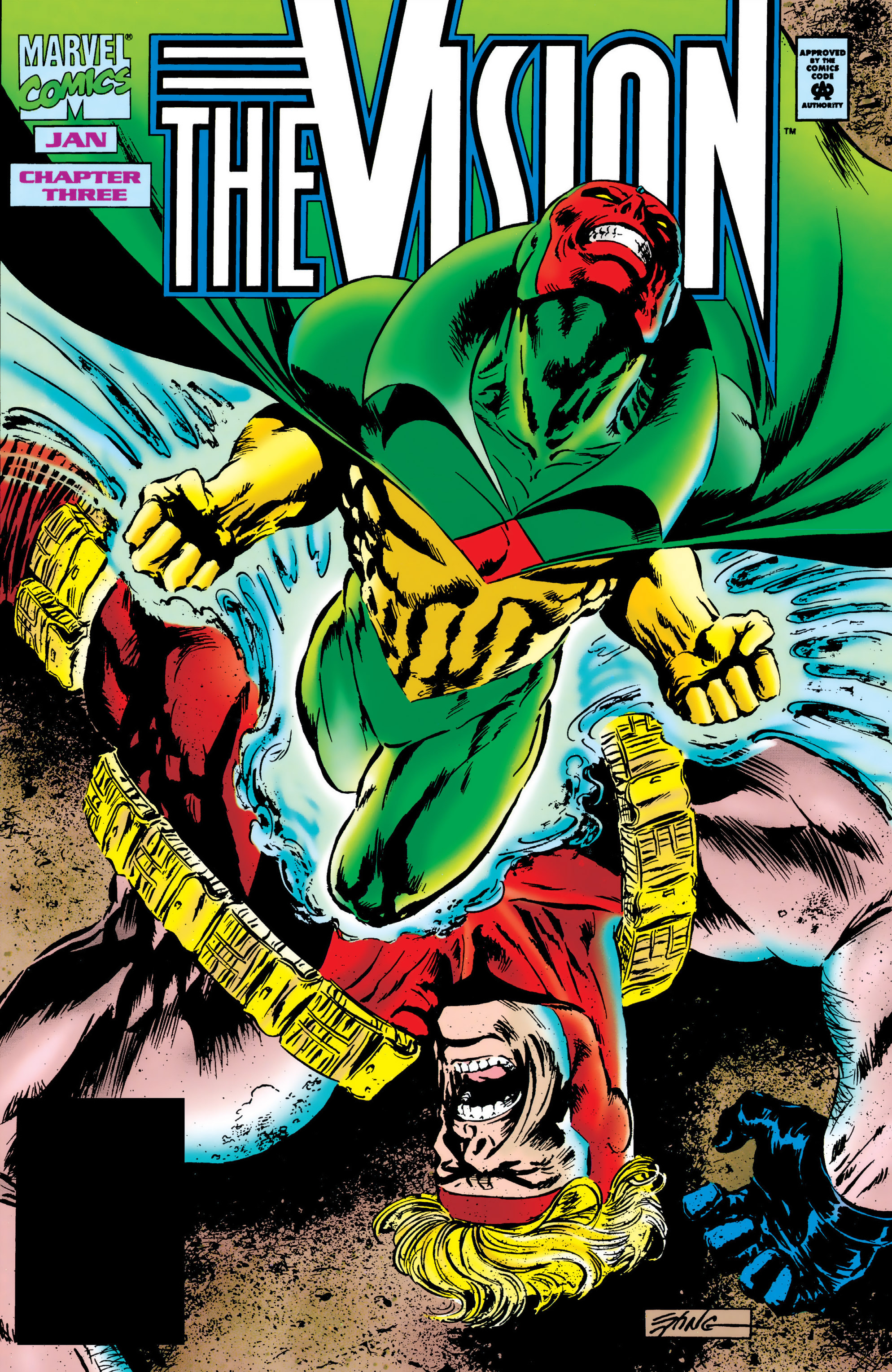 Read online The Vision comic -  Issue #3 - 1