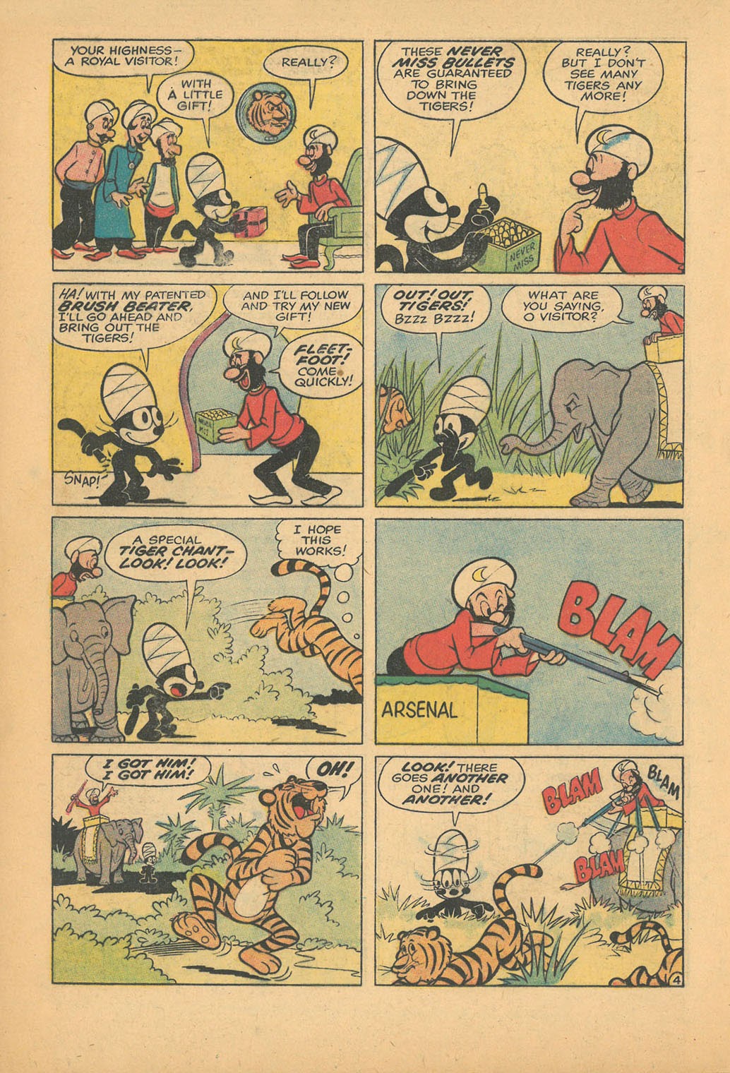 Read online Felix the Cat (1955) comic -  Issue #100 - 30