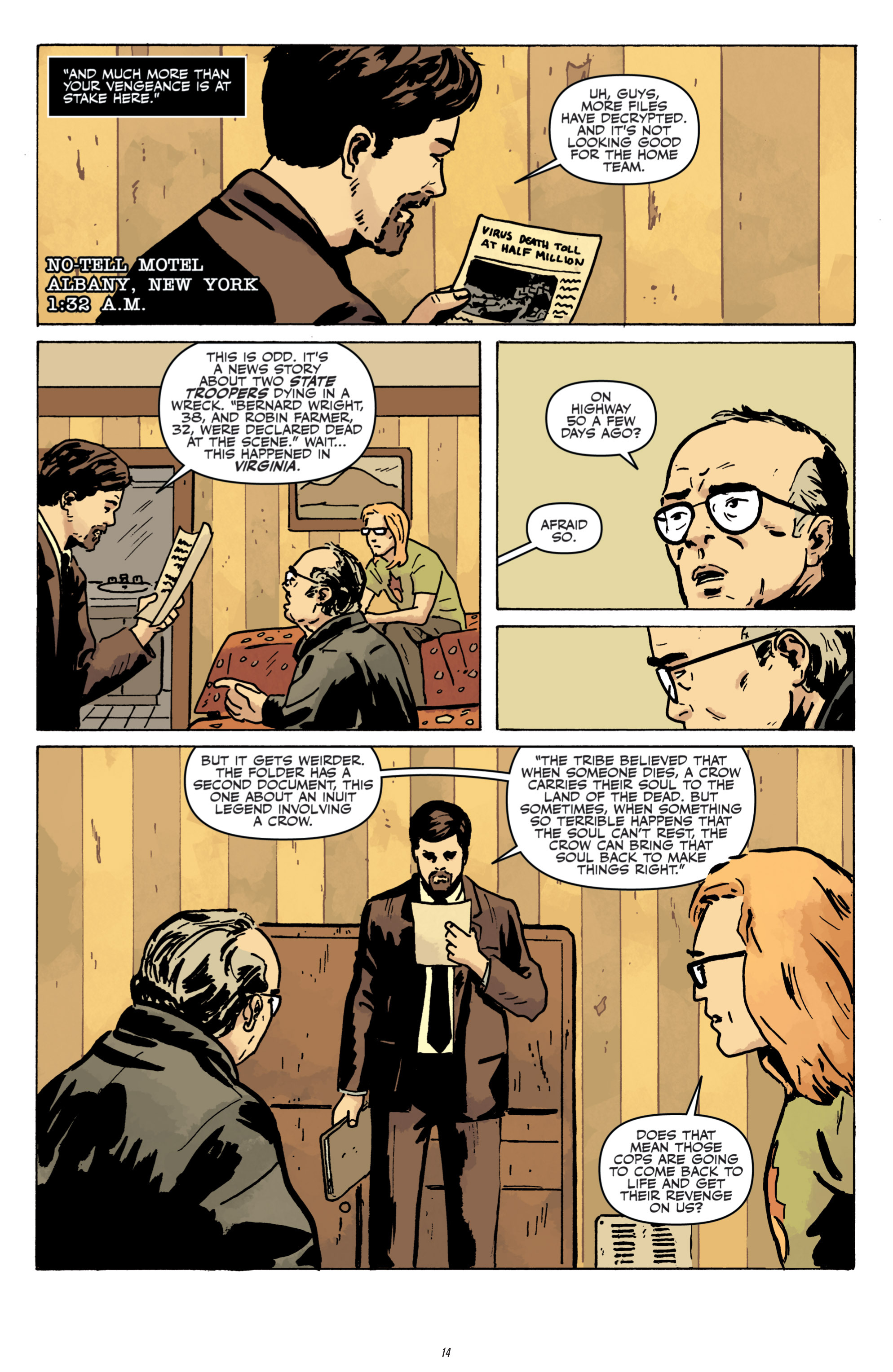Read online The X-Files/The Crow: Conspiracy comic -  Issue # Full - 16