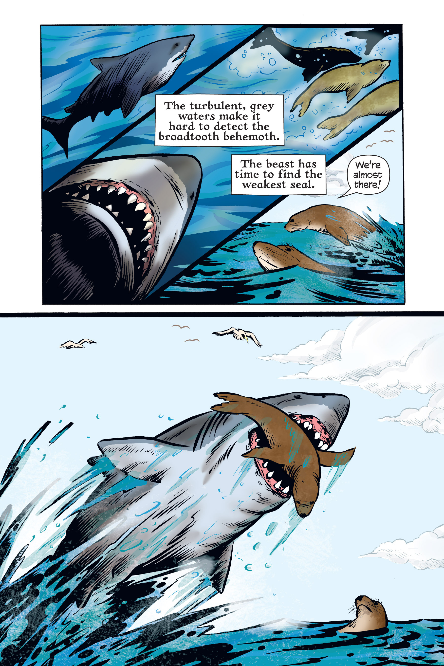 Read online Xoc: Journey of a Great White comic -  Issue # TPB - 21