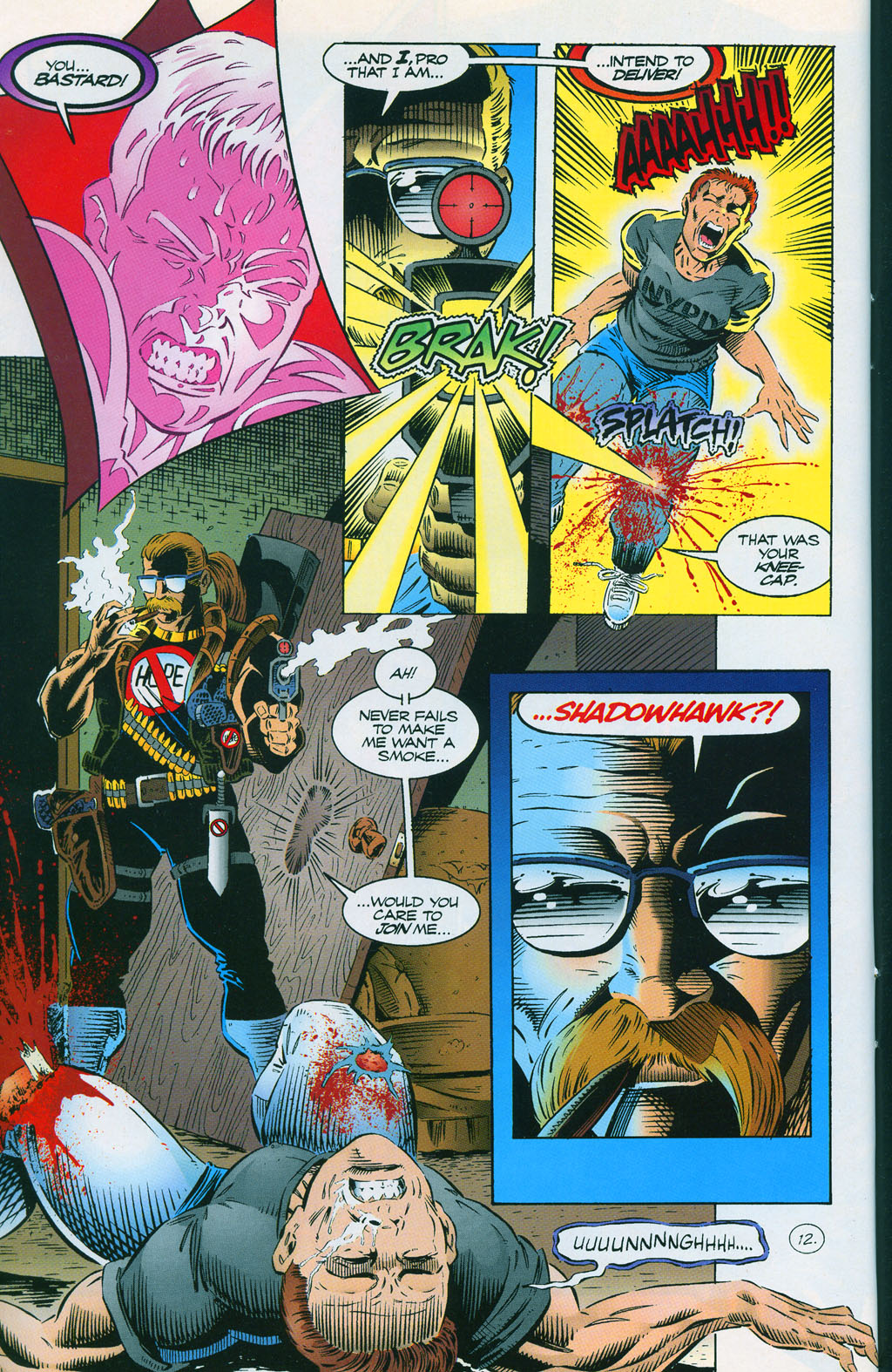 Read online ShadowHawk comic -  Issue #7 - 17