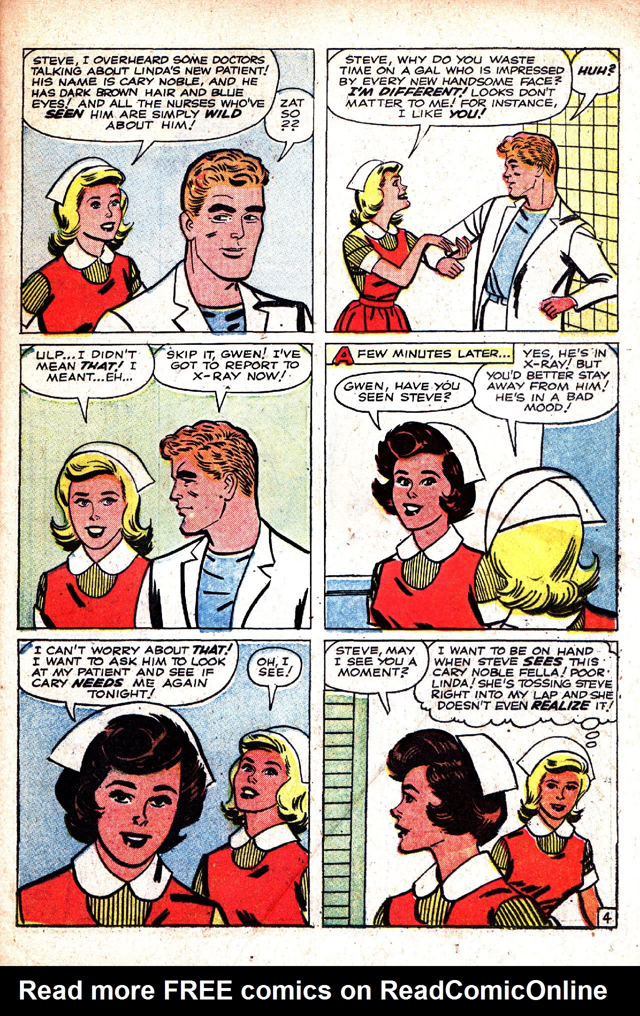 Read online Linda Carter, Student Nurse comic -  Issue #8 - 23