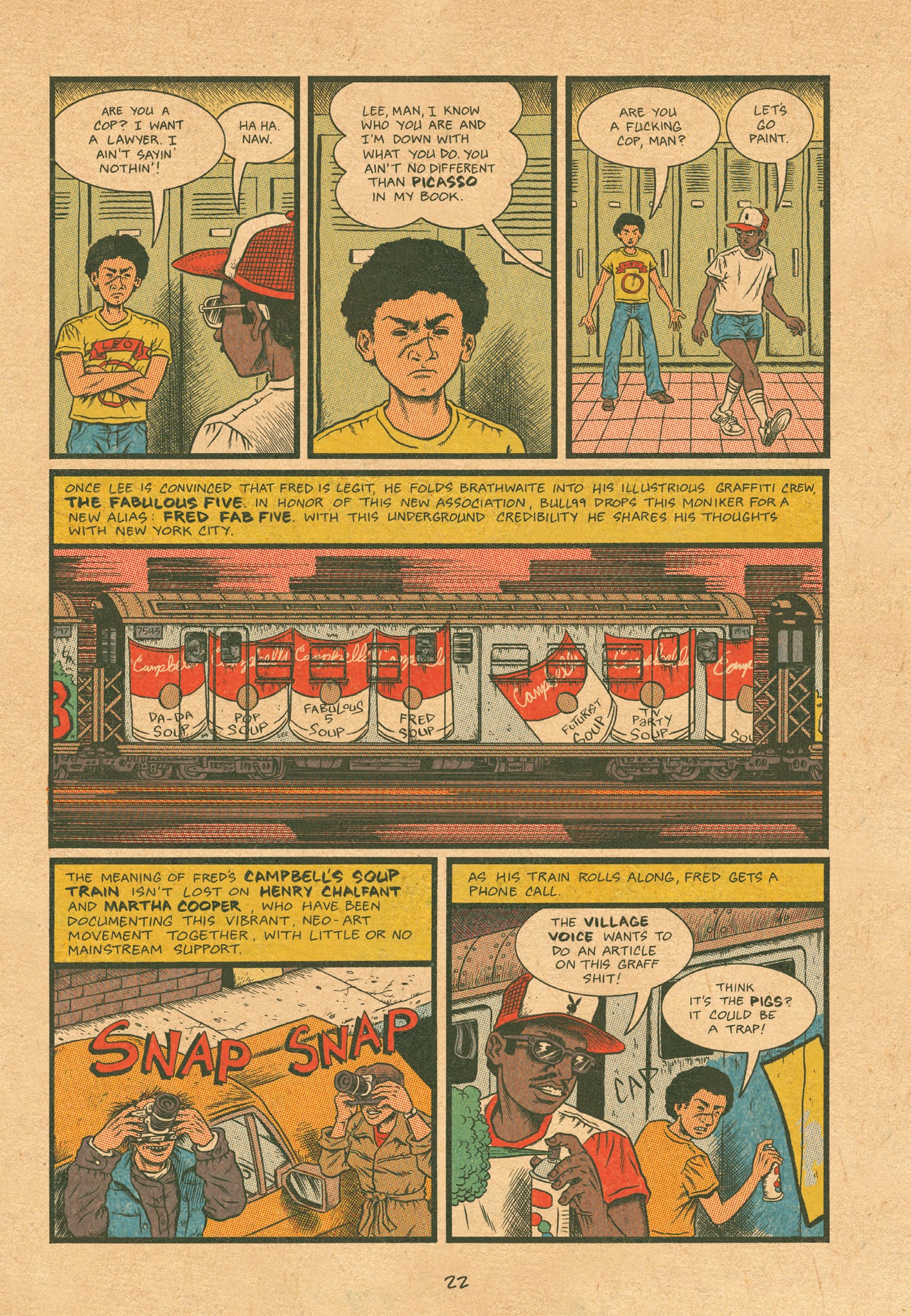 Read online Hip Hop Family Tree (2013) comic -  Issue # TPB 1 - 23