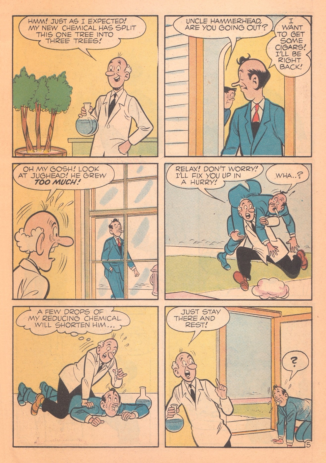 Read online Archie's Pal Jughead comic -  Issue #74 - 7
