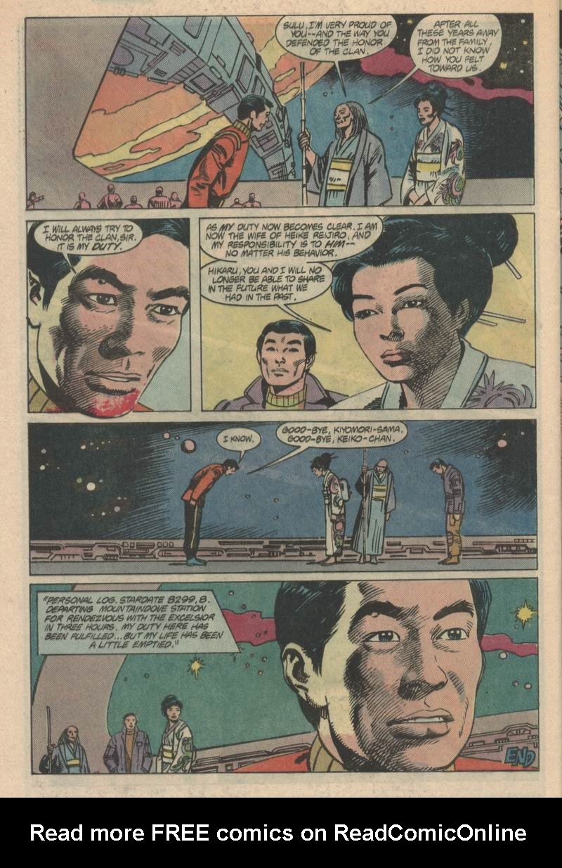 Read online Star Trek (1984) comic -  Issue #20 - 23