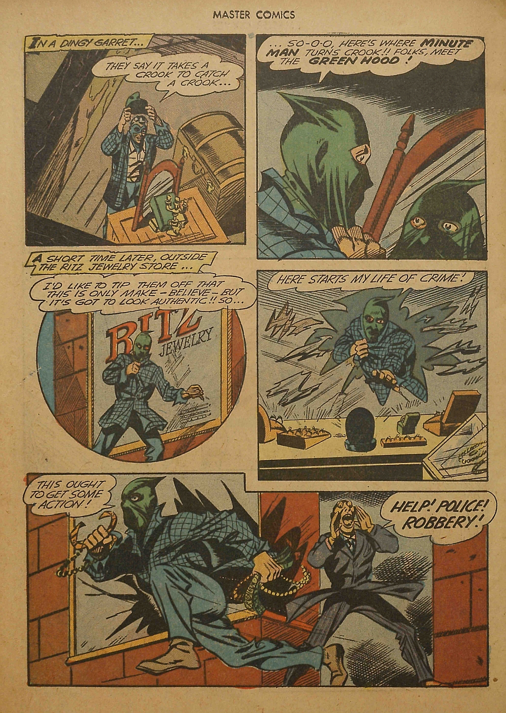 Read online Master Comics comic -  Issue #45 - 52