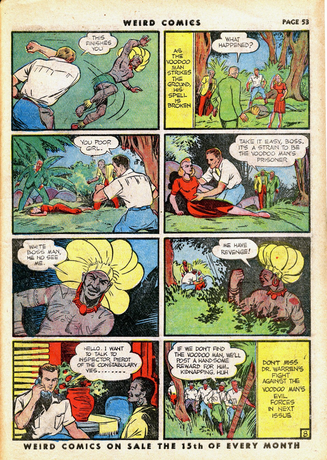 Read online Weird Comics comic -  Issue #7 - 55