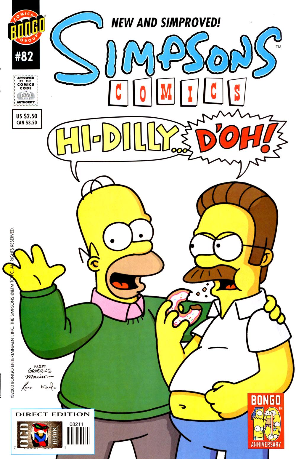 Read online Simpsons Comics comic -  Issue #82 - 1