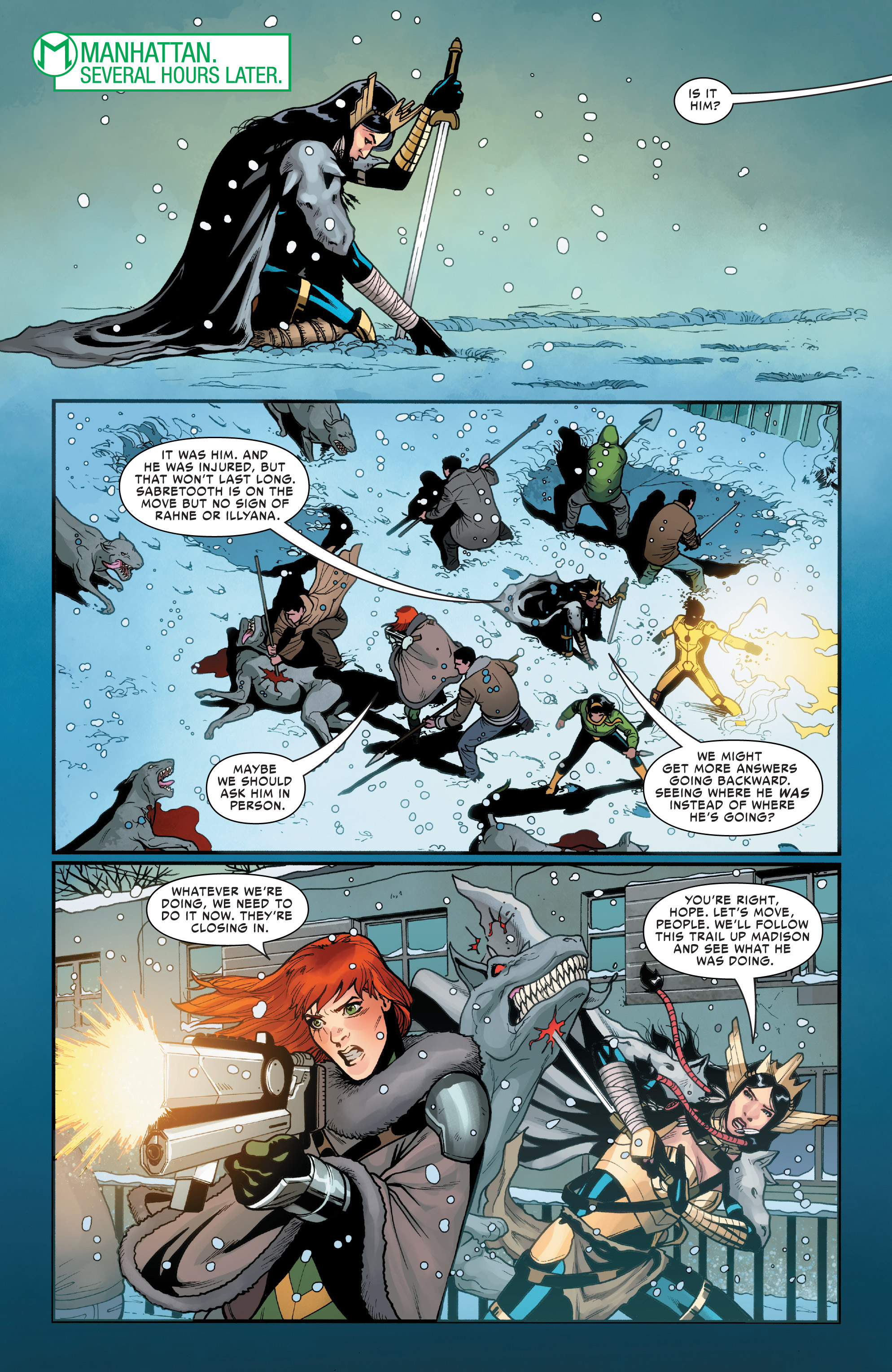 Read online War of the Realms: Uncanny X-Men comic -  Issue # _TPB - 51